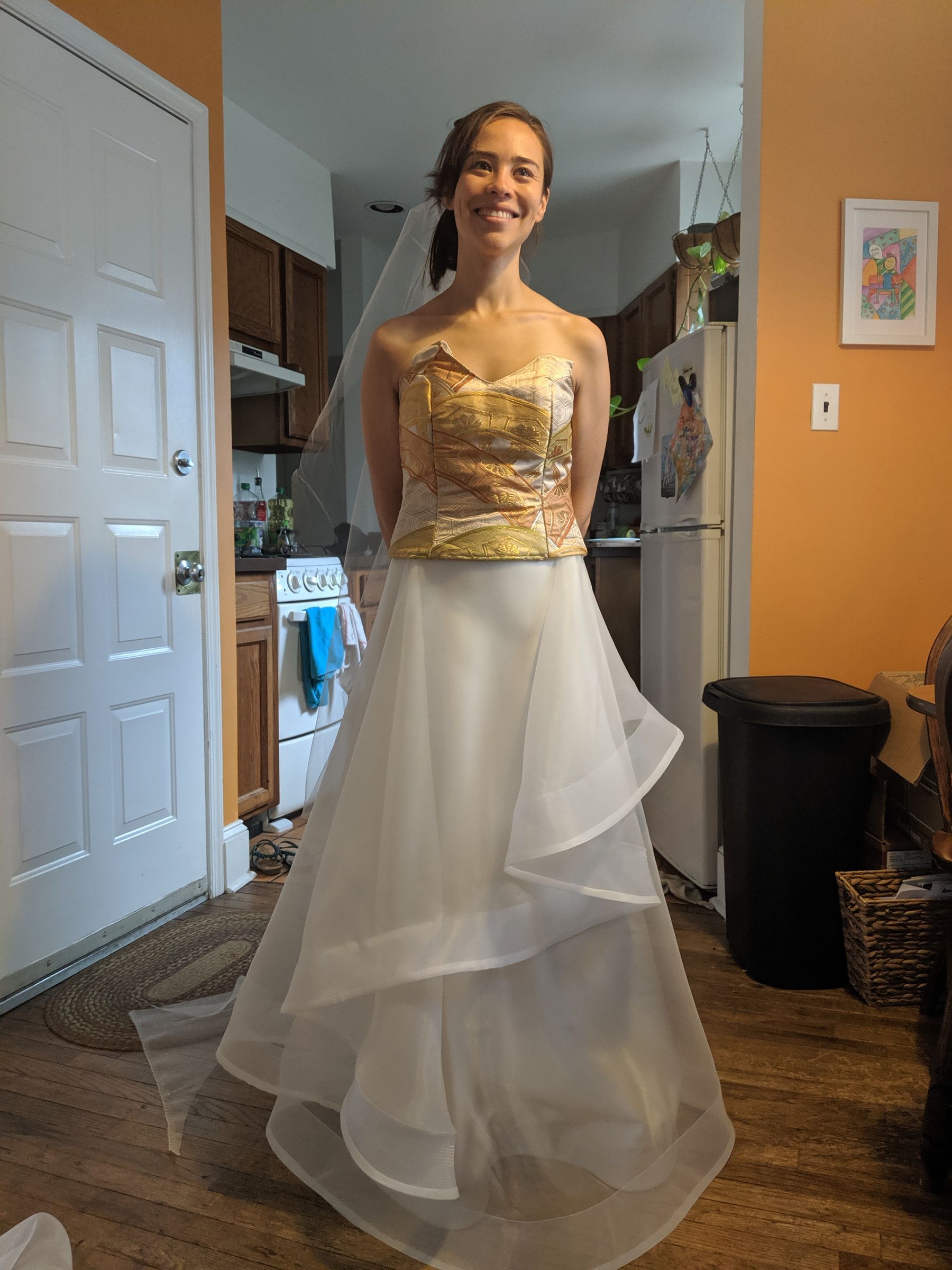 Making a Wedding Dress (designing and Sewing) 9 Steps (with Pictures