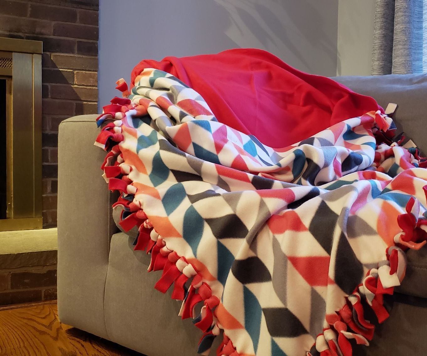 NoSew Fleece CocoonBlanket 6 Steps (with Pictures) Instructables