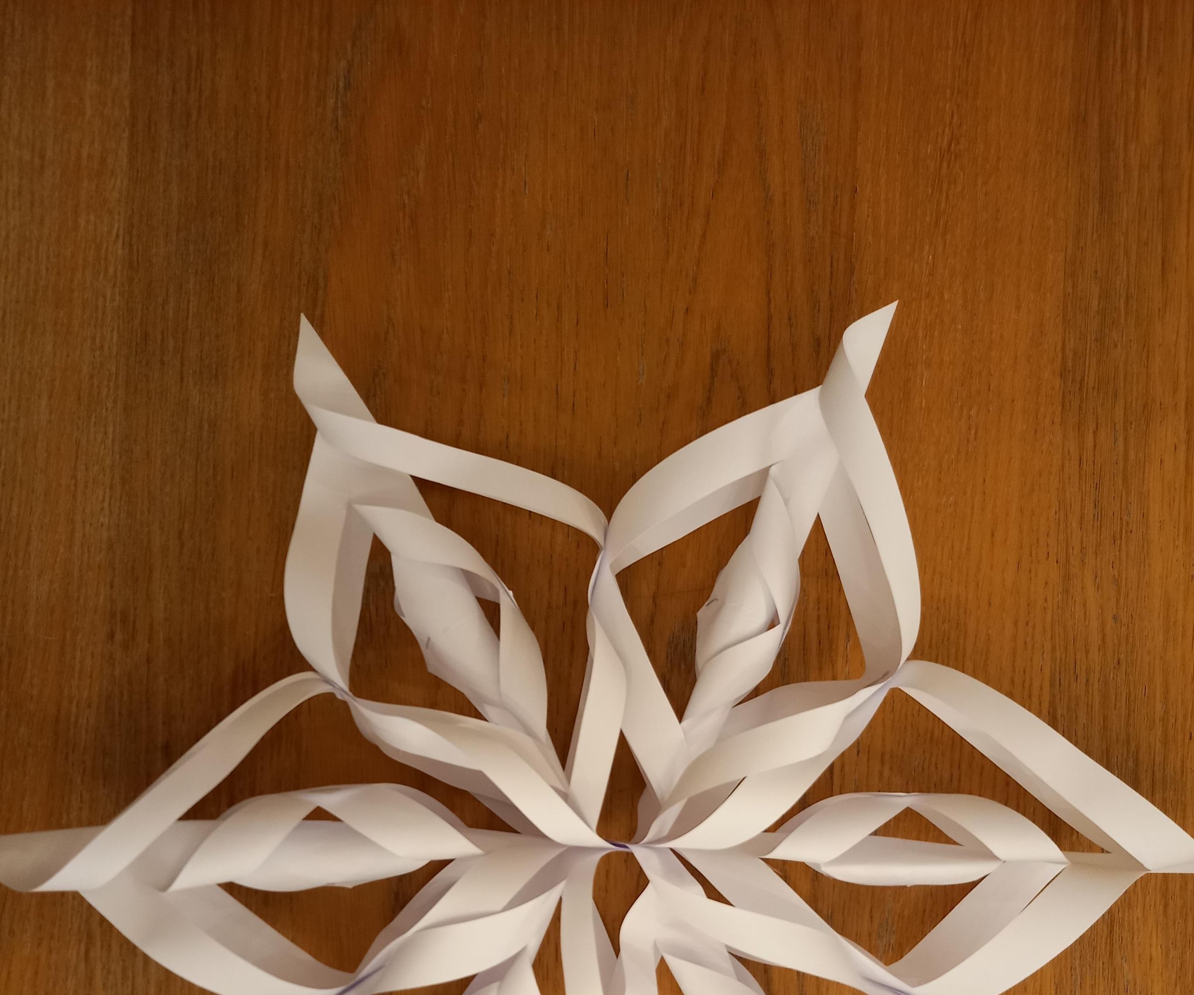 3d snowflake DIY Project DIY Project Image