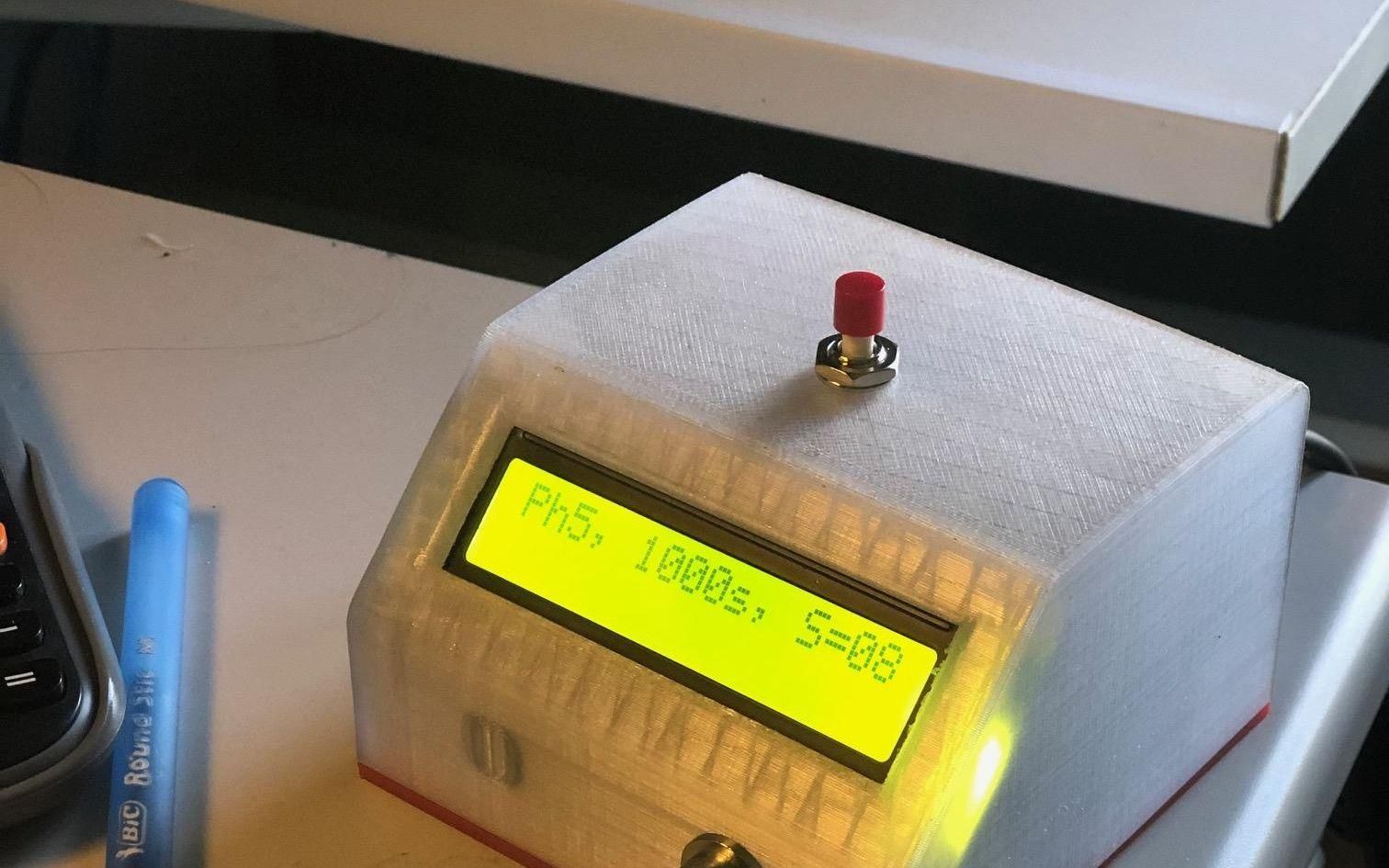 3d printed box gpsdo. using cell phone power supply. DIY Project DIY Project Image