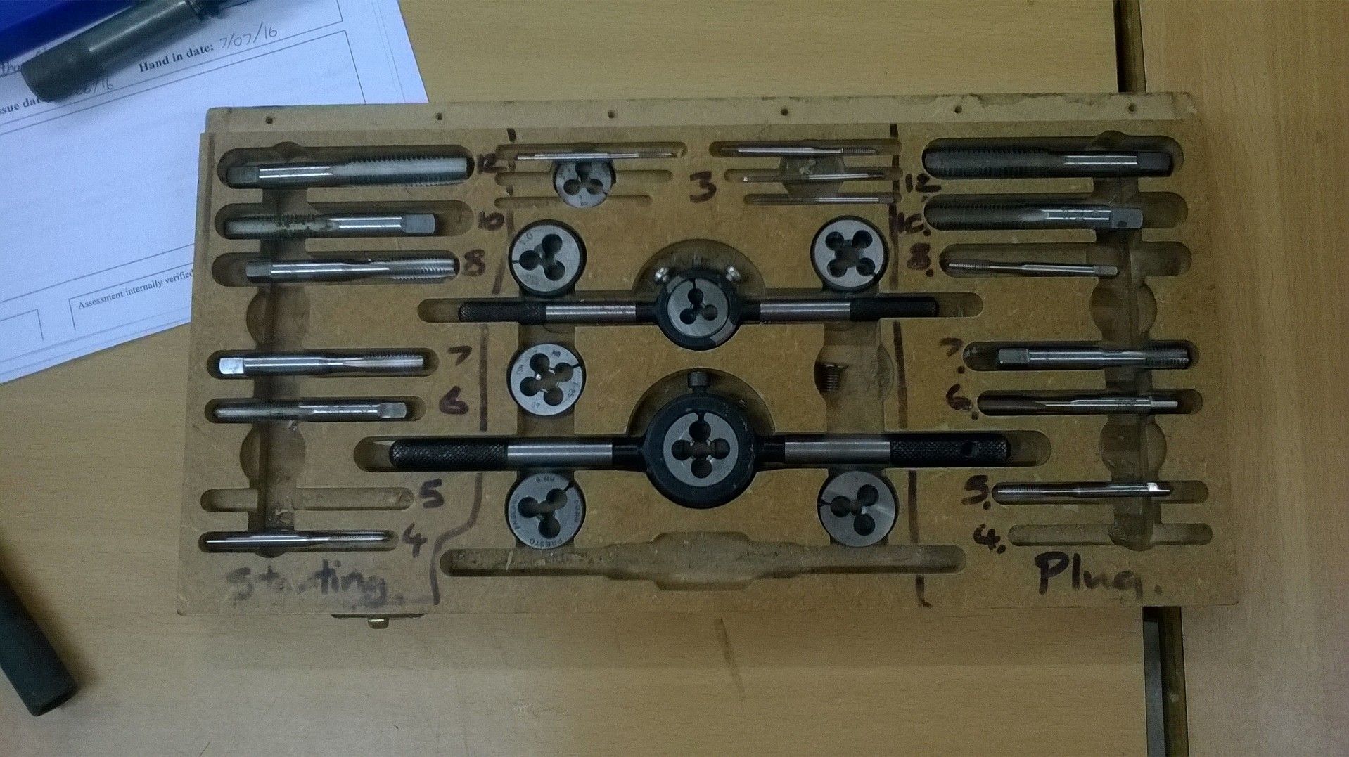 Using the Lathe Tap and Die 5 Steps (with Pictures) Instructables