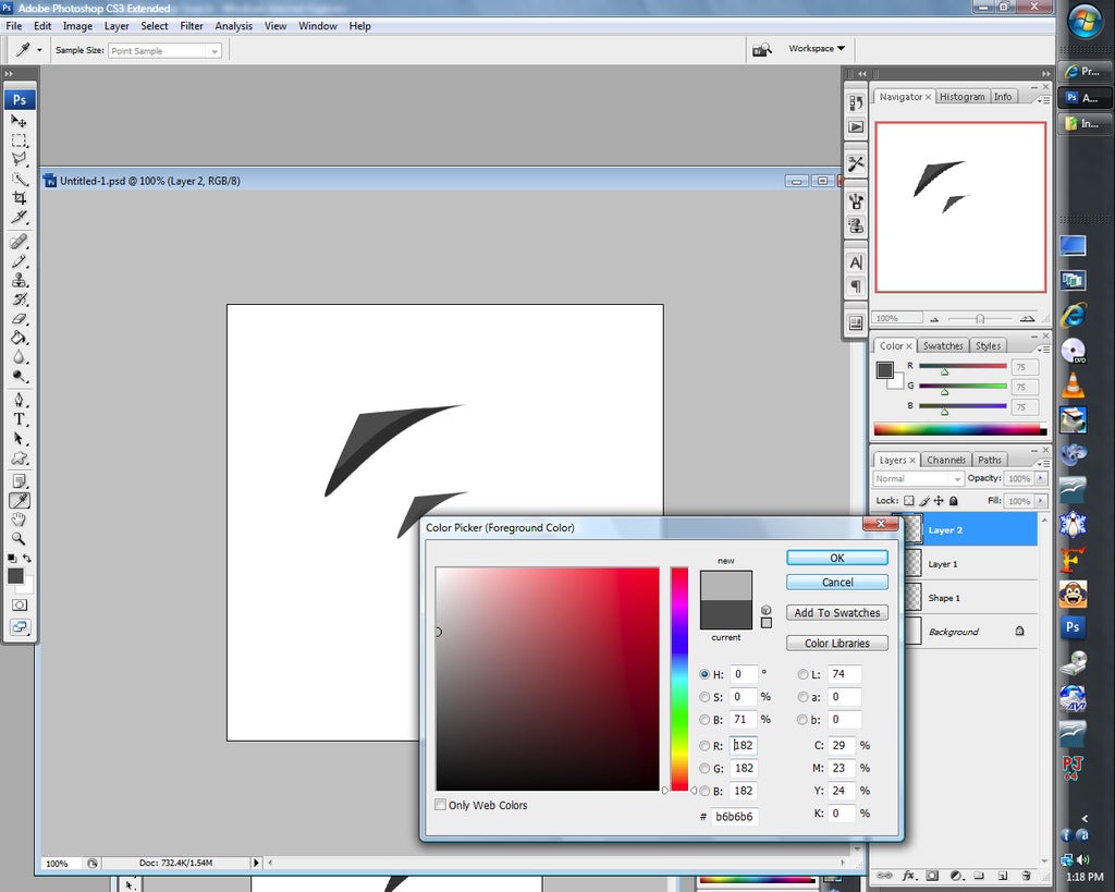 make a cool logo in photoshop in 10