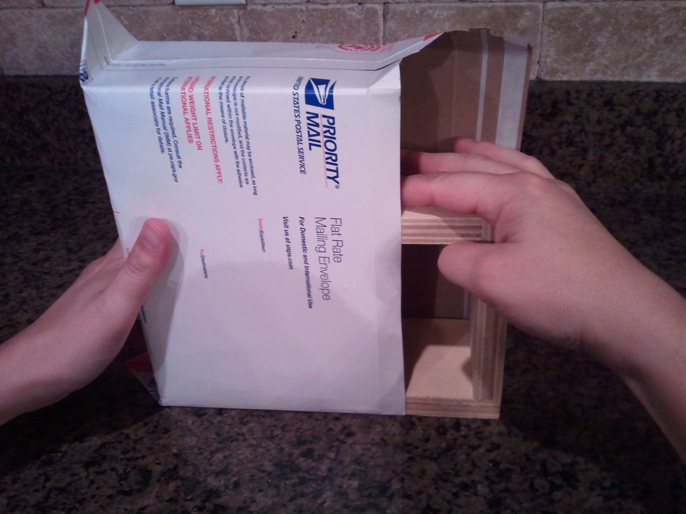 Make $4.75 USPS Flat Rate Shipping Box : 5 Steps - Instructables