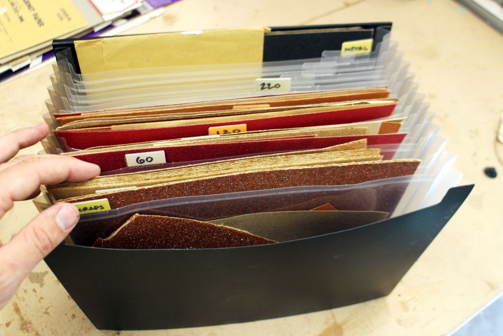 Sandpaper Organization