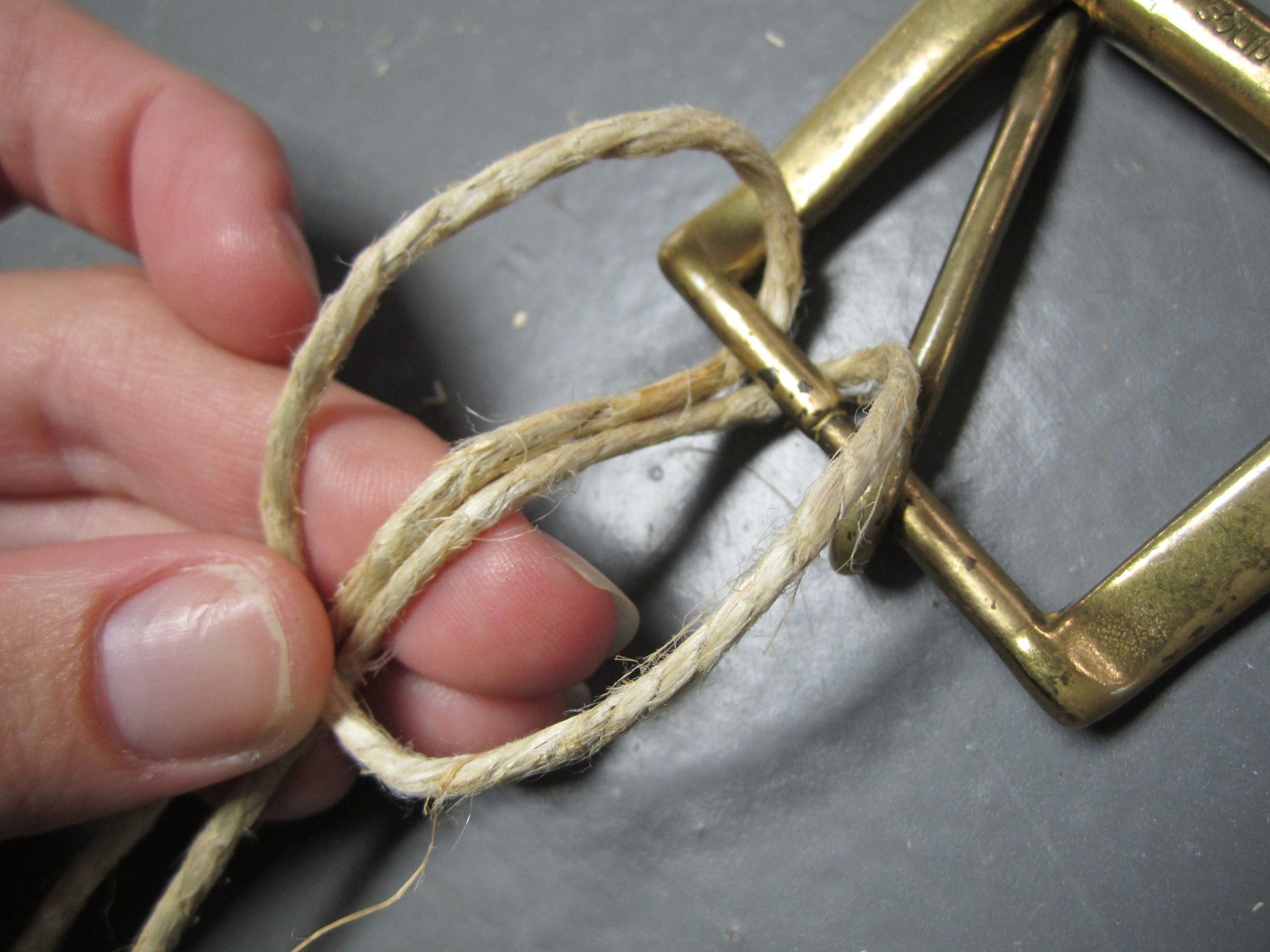 Make a Square Knot Hemp Belt 4 Steps (with Pictures) Instructables
