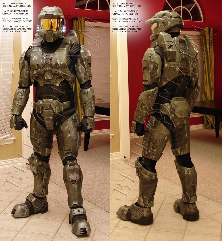 How to Build Halo Armor 6 Steps Instructables