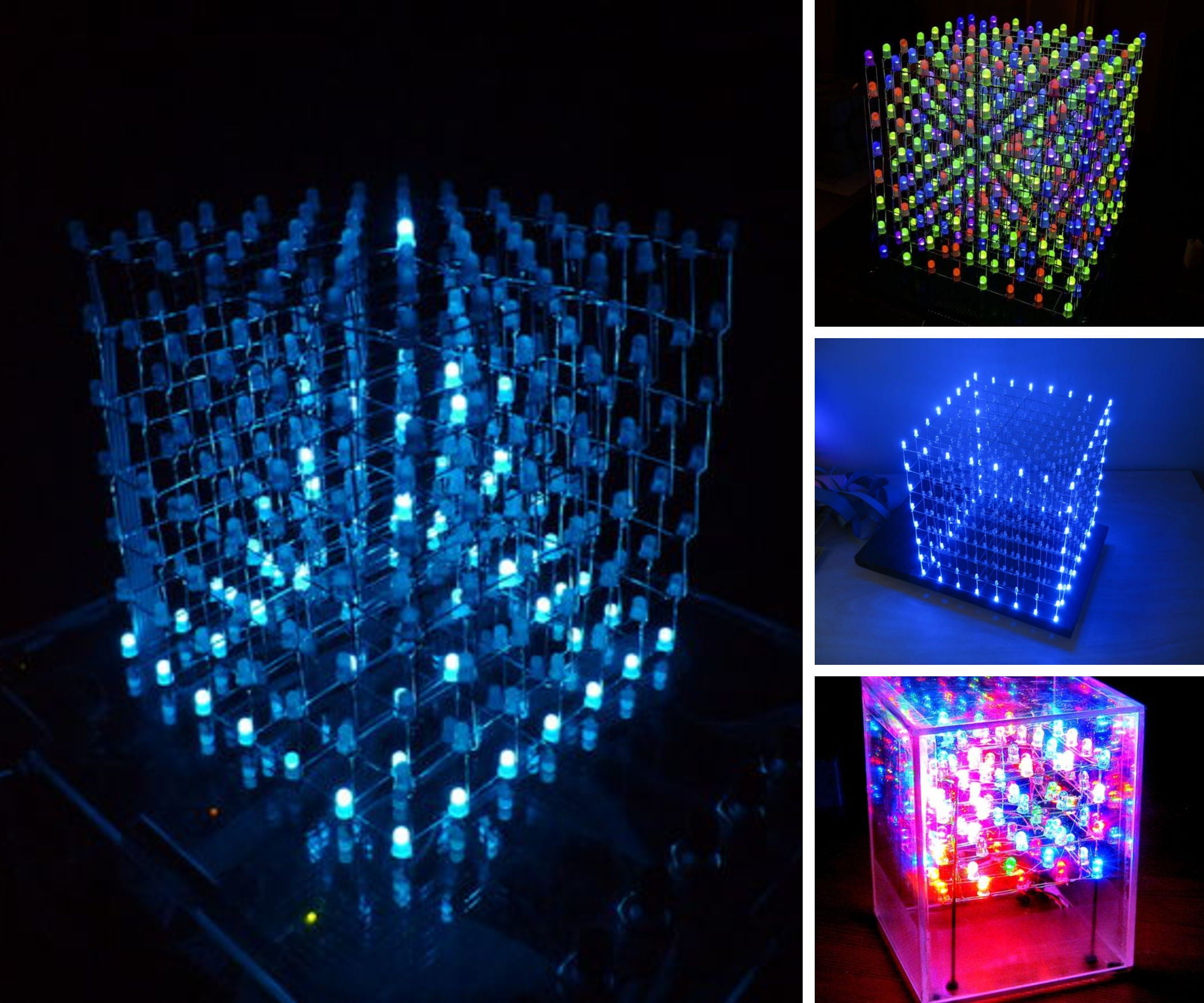 LED Cubes Instructables