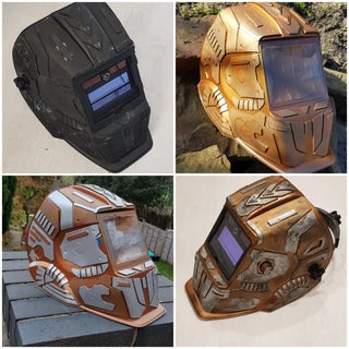Dead Space Welding Helmet 4 Steps With Pictures Instructables Dead Space Welding Helmet 4 Steps With Pictures Instructables
