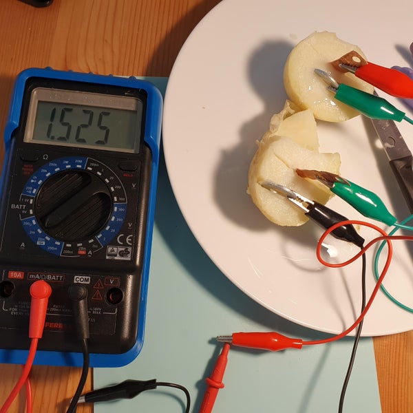 Power From Cooked Potato