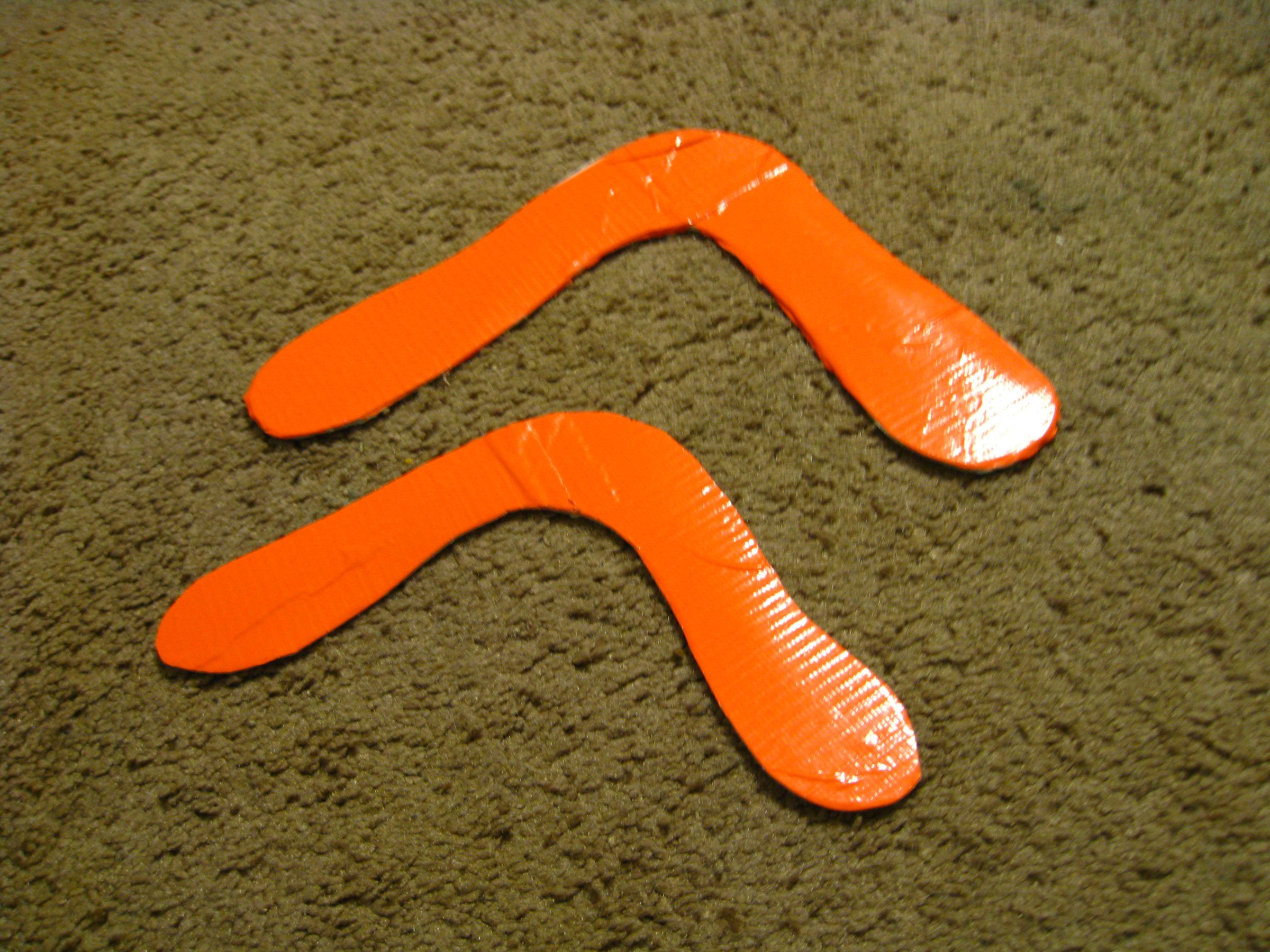 Duct Tape Boomerang 6 Steps Instructables