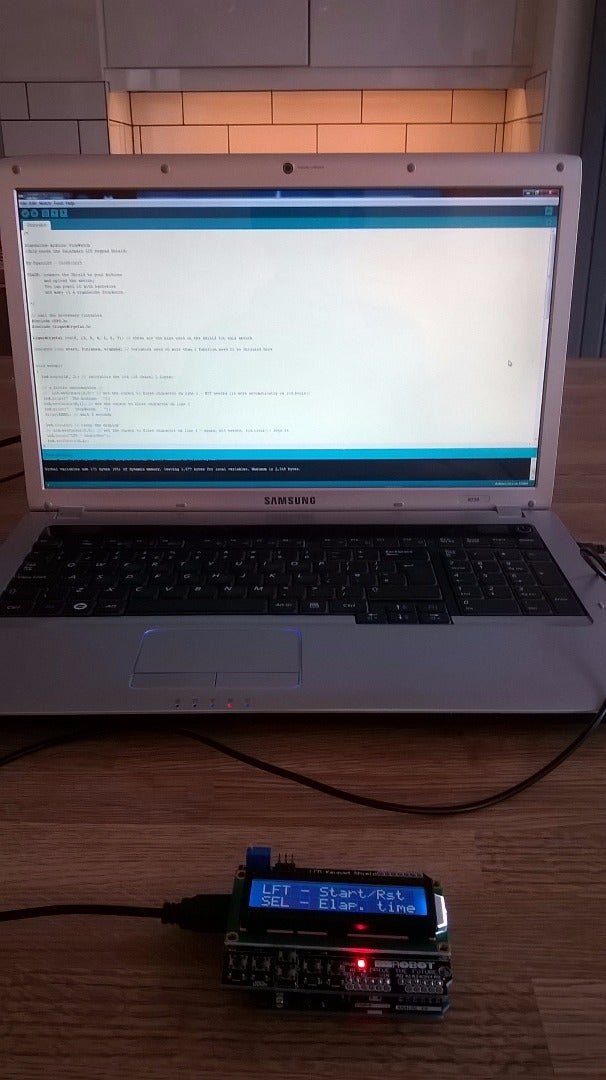 Arduino Stopwatch : 4 Steps (with Pictures) - Instructables image.