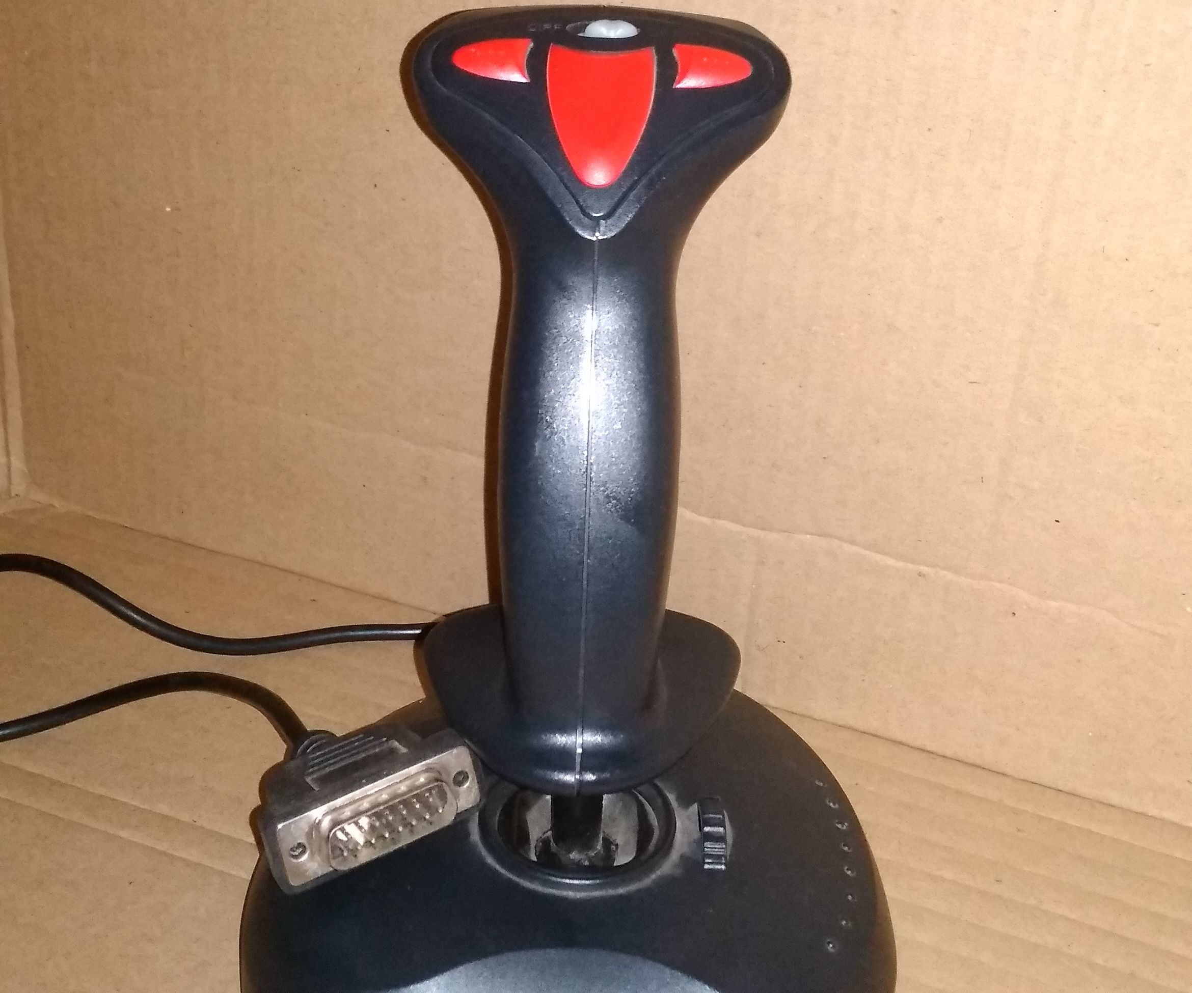 Gameport joystick Clearance