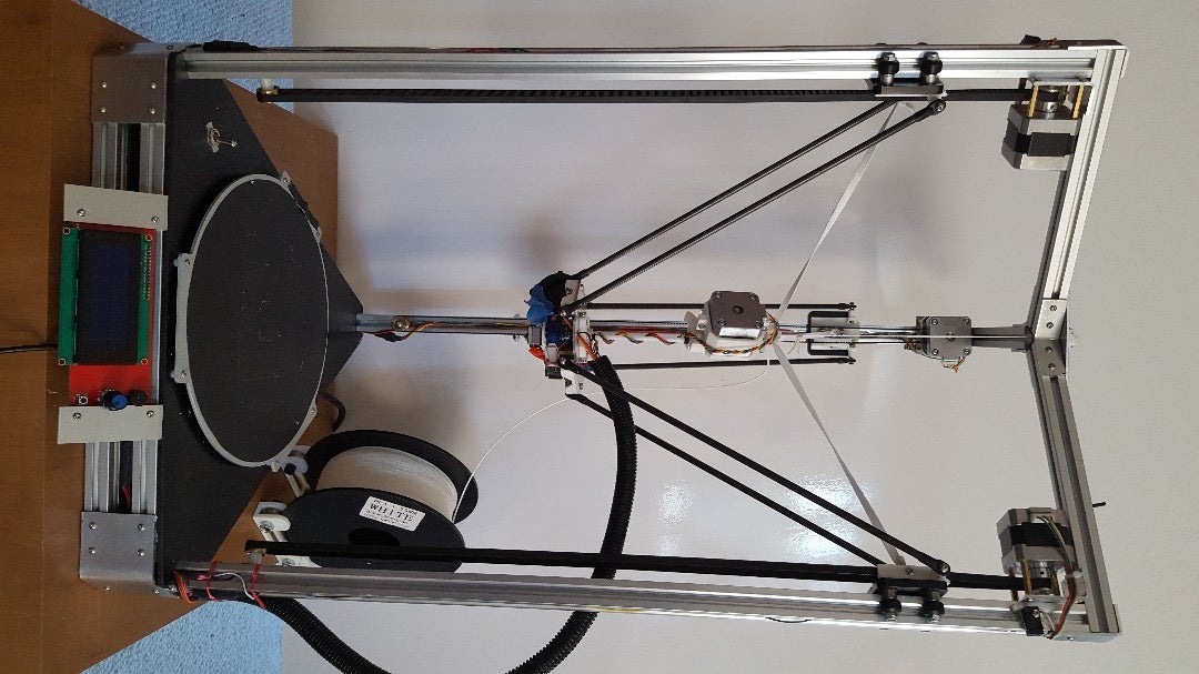 delta bot diy 3d printer 12 steps