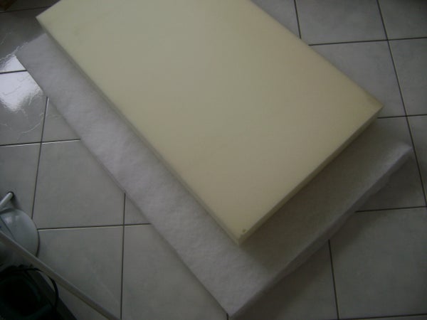 Preparação Das Almofadas - Espuma E Manta