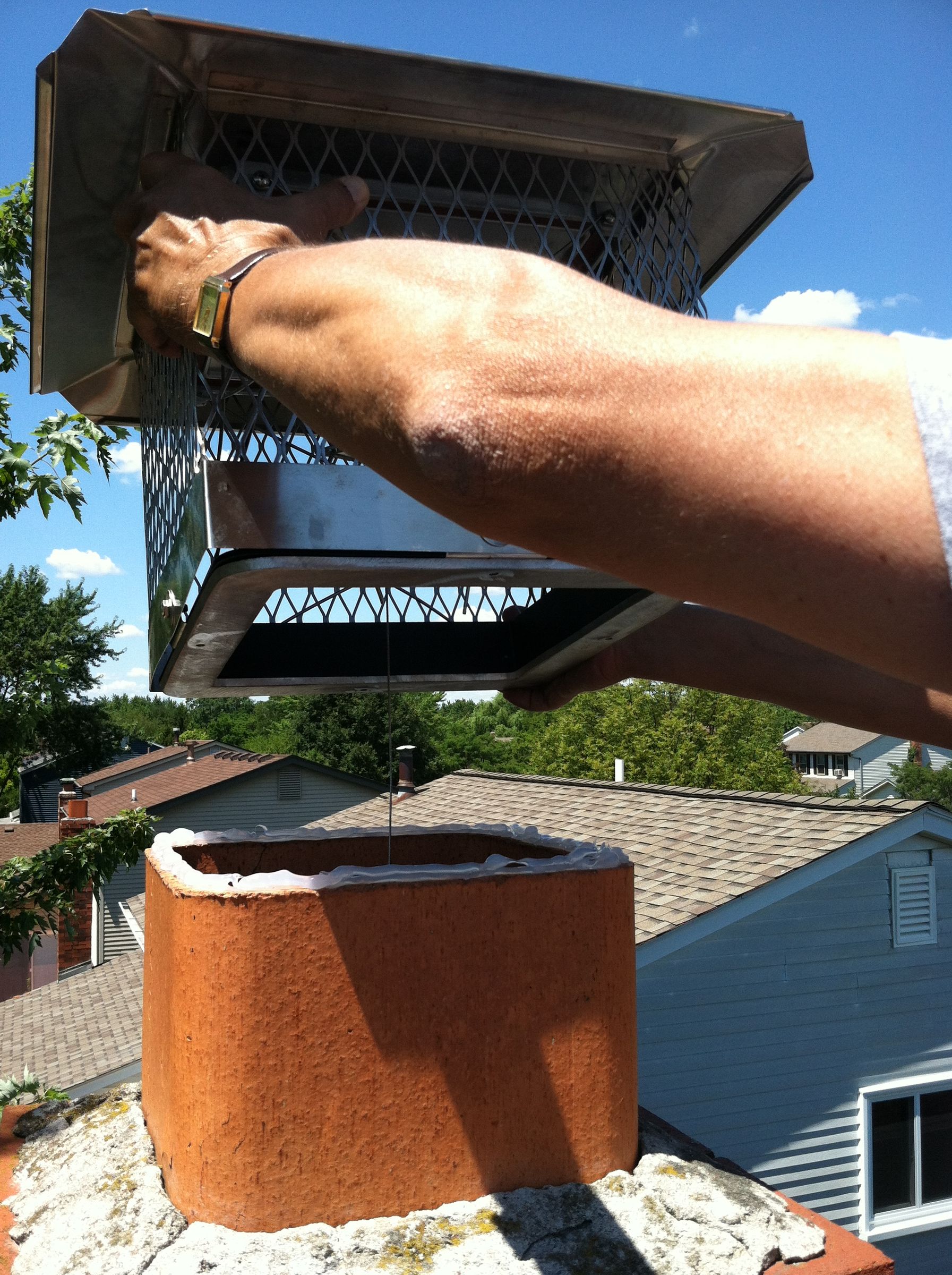 Chimney Flue Damper How to Install Chimney Flue Damper StepByStep