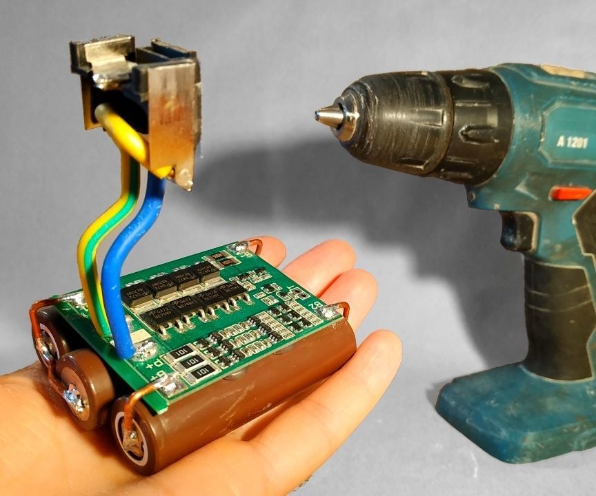 Lithium DRILL Battery 18650 8 Steps (with Pictures) Instructables