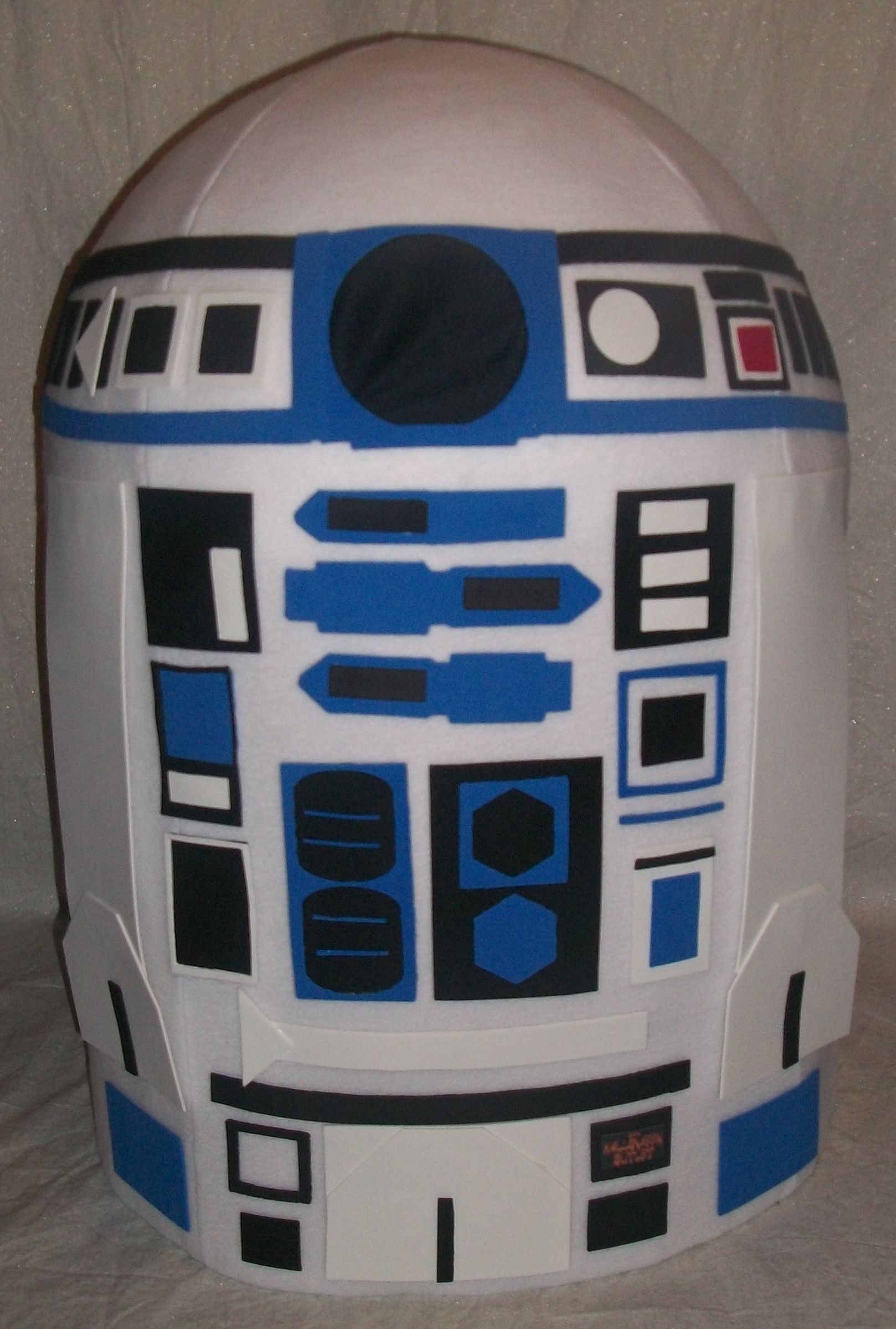 DIY Homemade R2D2 Star Wars Halloween Costume