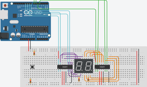 Making a 7 Segment Display Counter With BCD Logic : 7 Steps - Instructables
