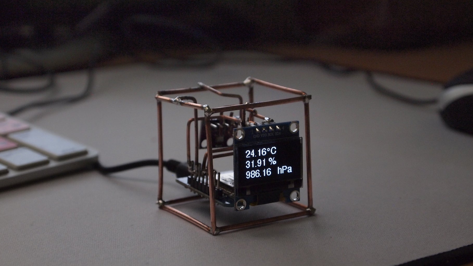 How to Make Pocket Sized IoT Weather Station : 7 Steps (with Pictures ... Circuit Diagram