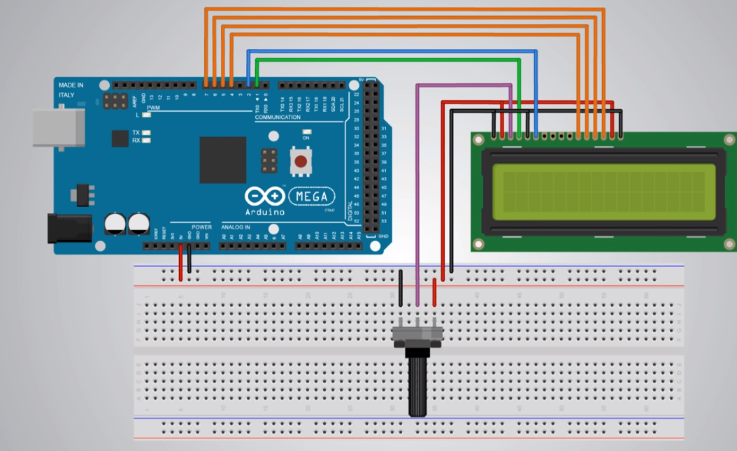 Using LCD Display With an Arduino : 5 