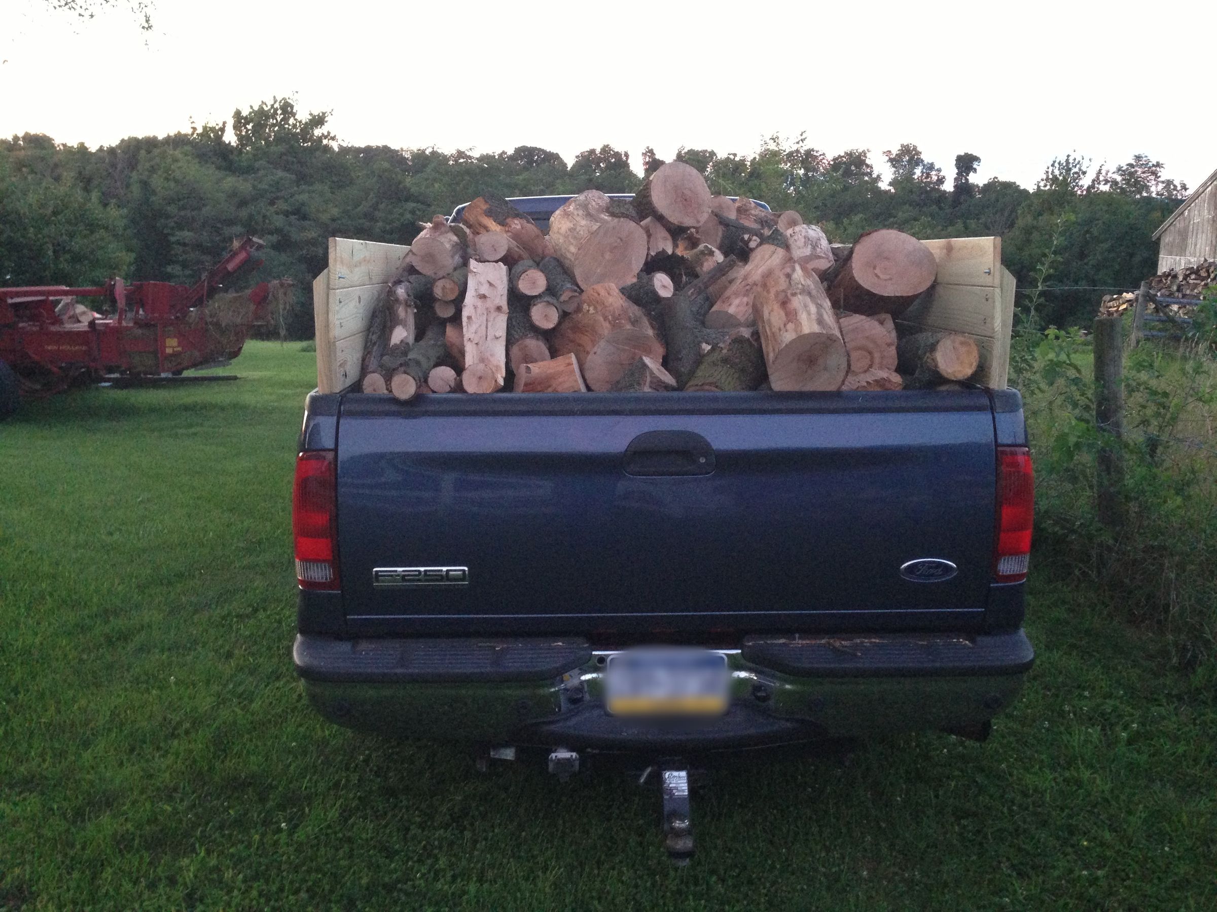 Pickup Truck Sideboards/Stake Sides Ford Super Duty 4 Steps (with