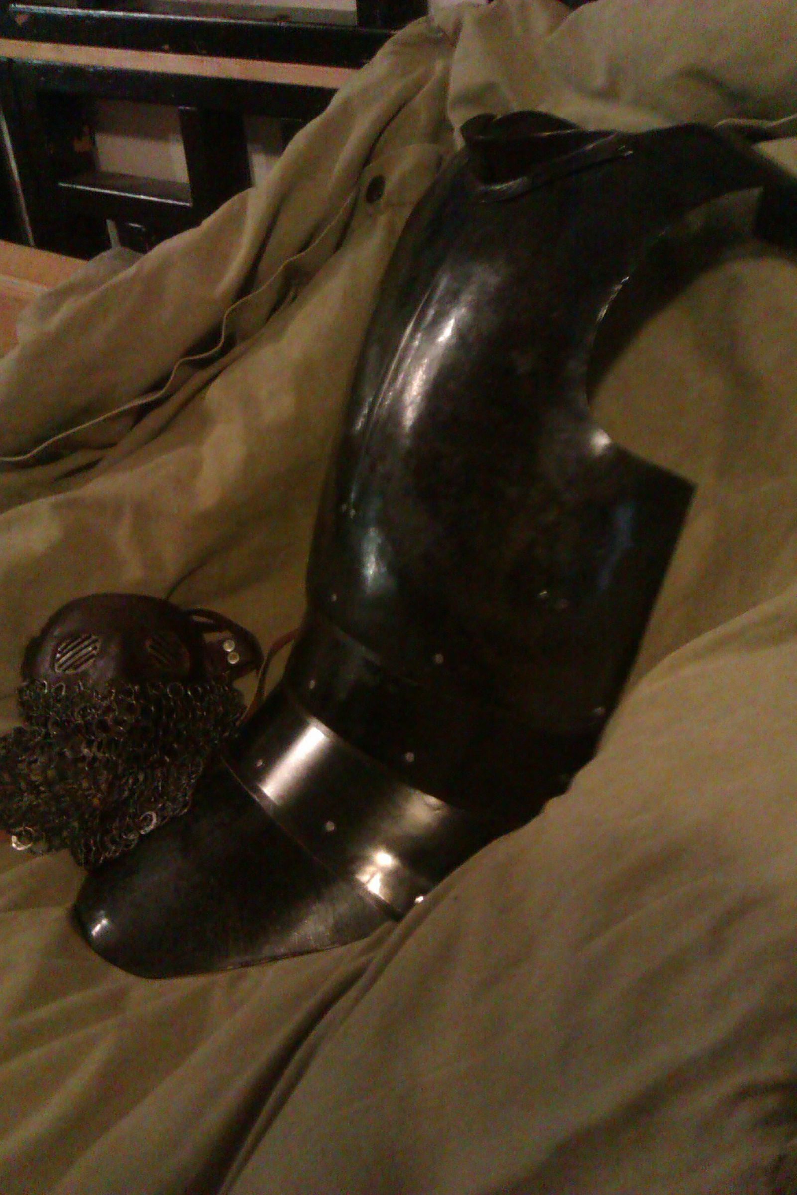 How to Blacken Armour 3 Steps Instructables