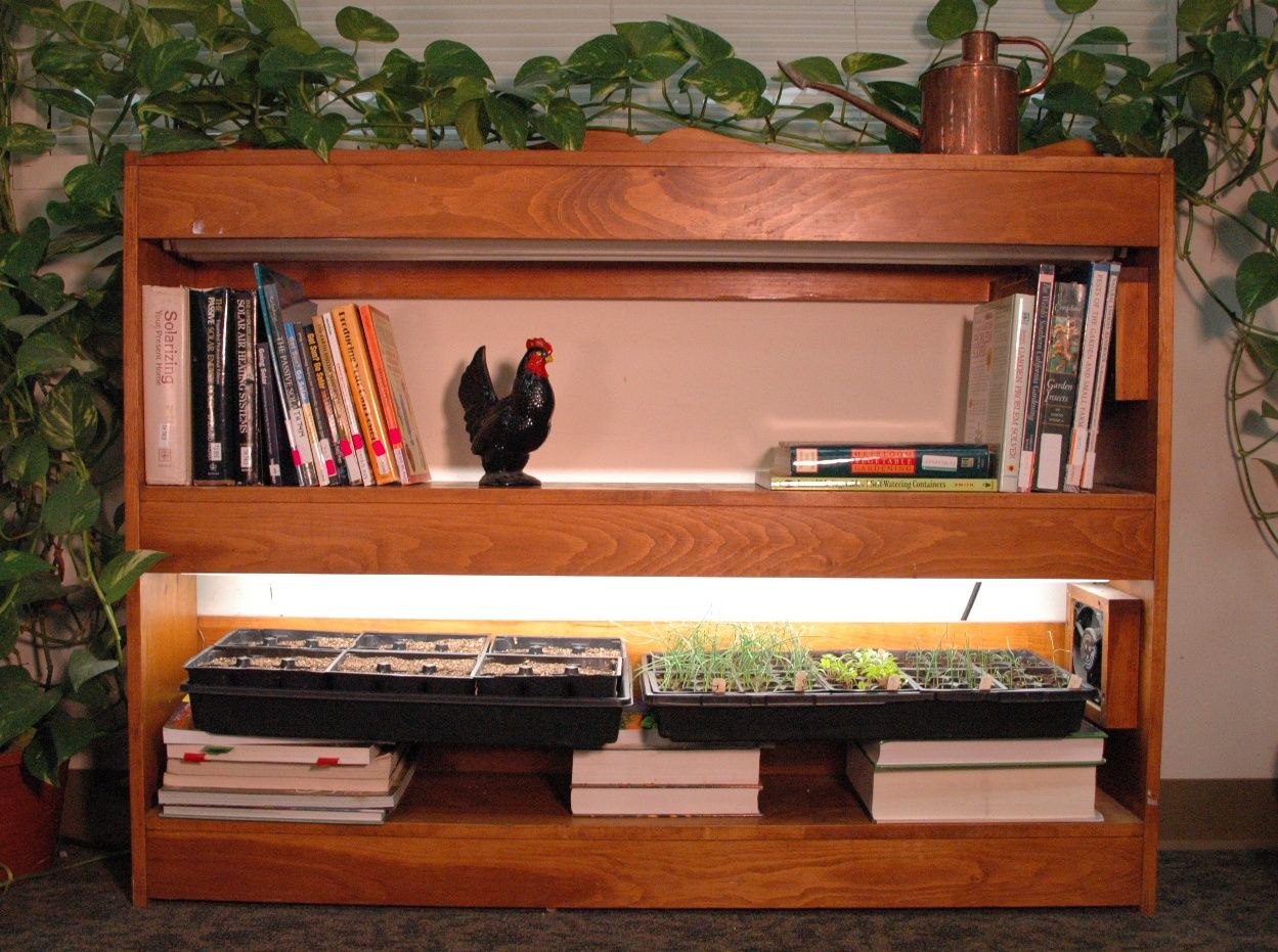 Growlight Bookshelf 6 Steps Instructables