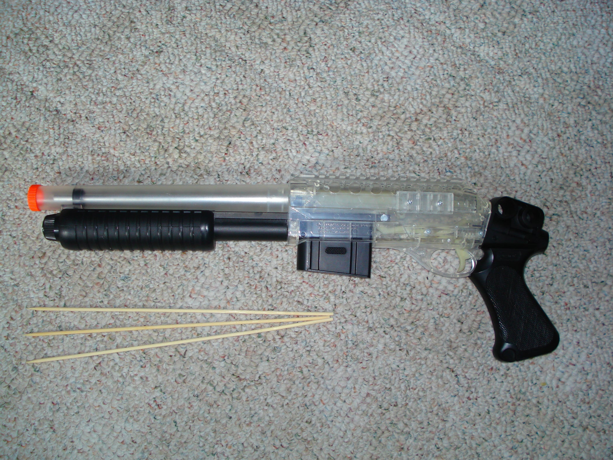 How to Unjam a Stinger S32p Airsoft Shotgun 3 Steps Instructables