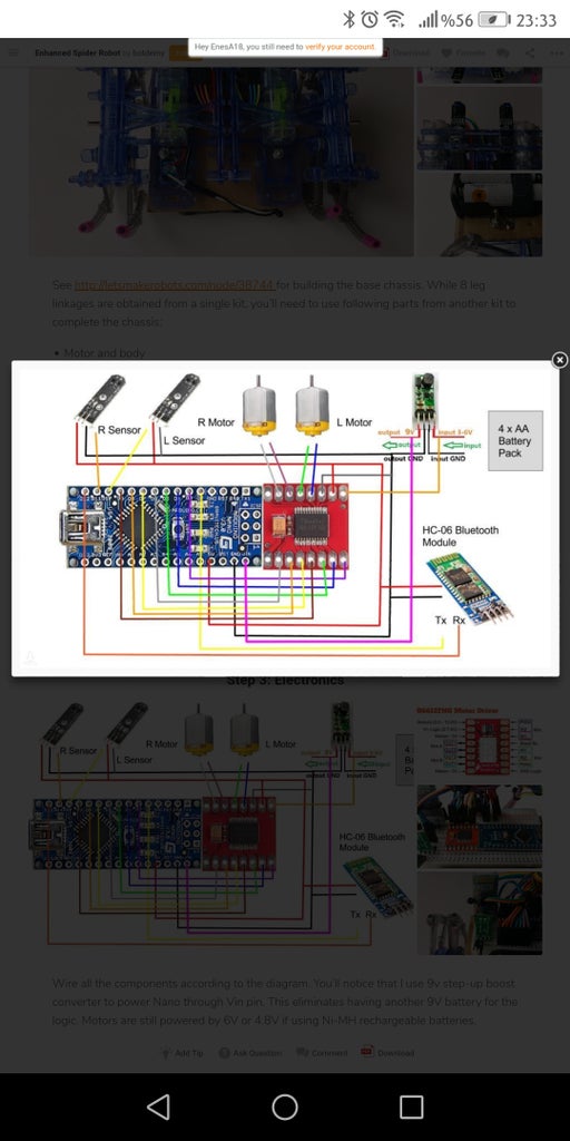 Enhanced Spider Robot : 6 Steps (with Pictures) - Instructables