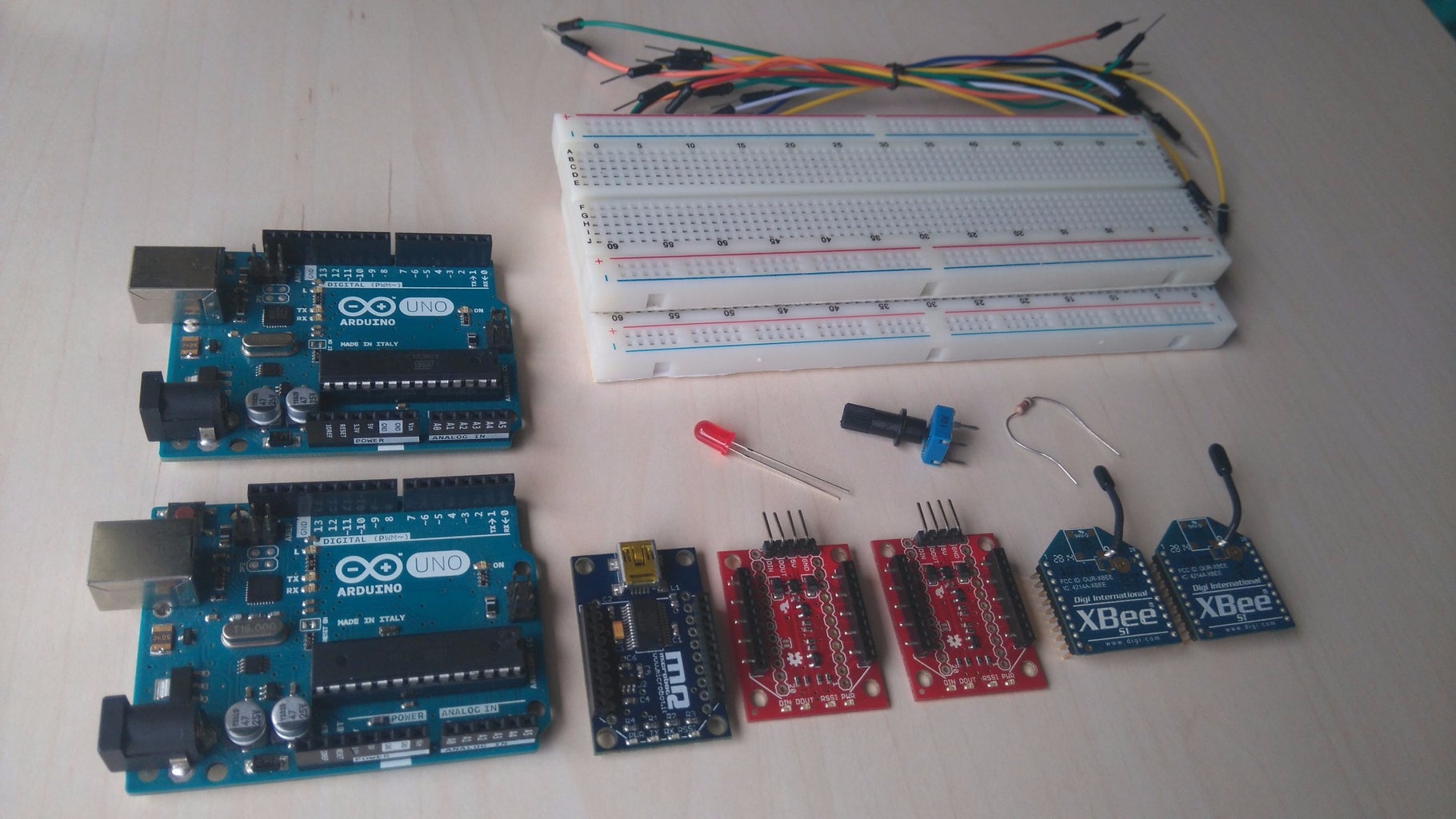 How to Use XBee Modules As Transmitter & Receiver - Arduino Tutorial ...