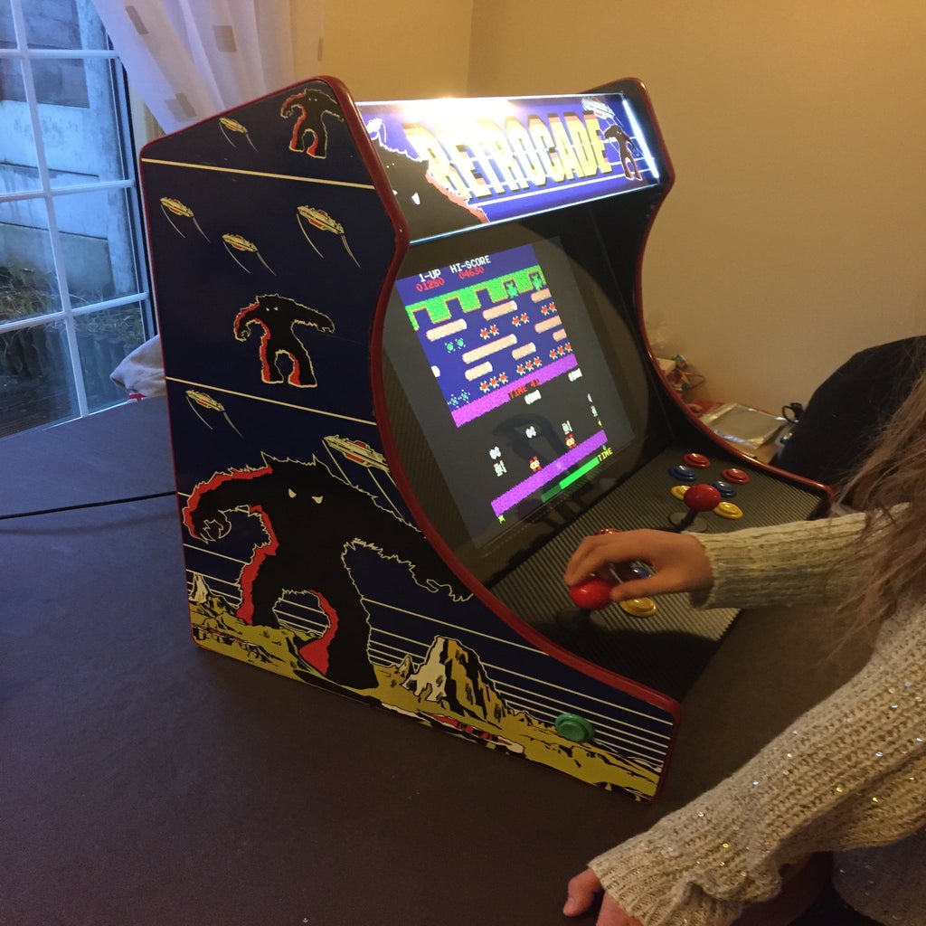 2Player Bartop Arcade Machine (Powered by Pi) 19 Steps (with Pictures) Instructables