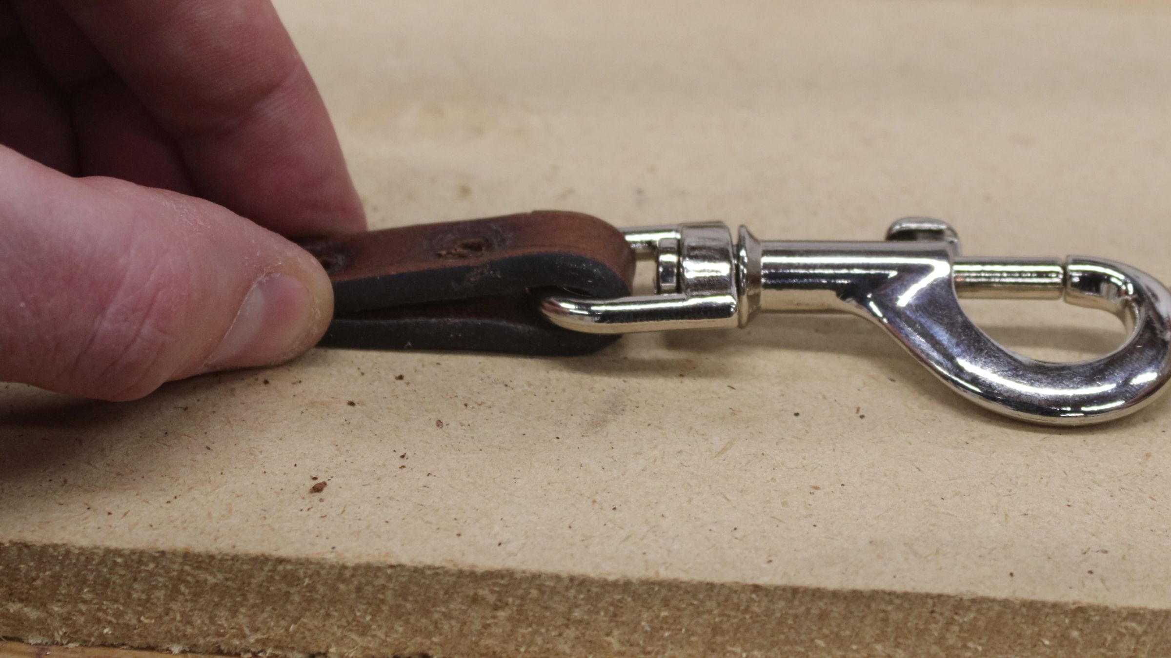 How to Replace the Clasp on a Leather Dog Leash 4 Steps Instructables