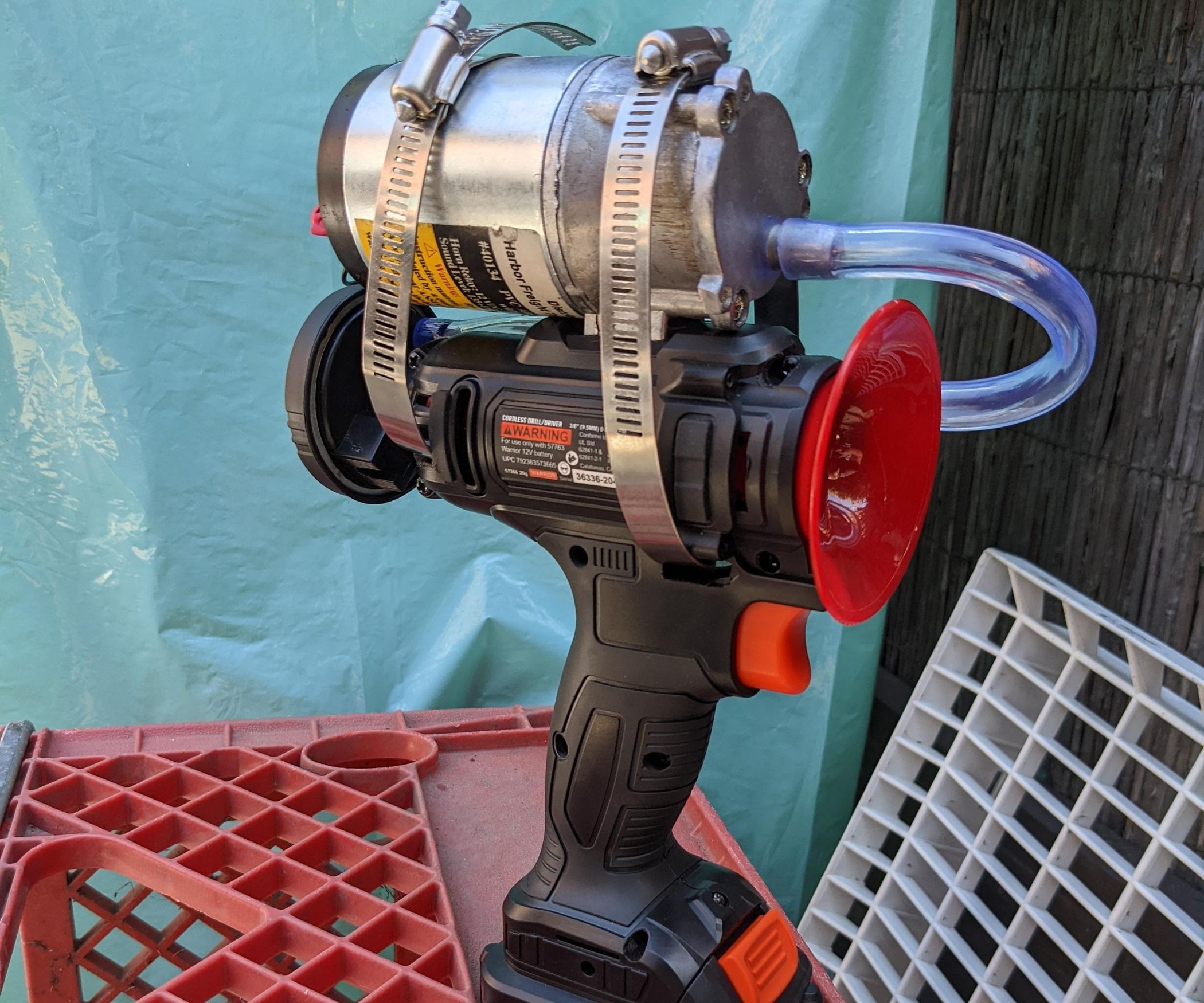 Battery Powered Air Horn 4 Steps (with Pictures) Instructables