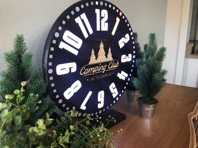 Web-Connected SMART LED Animation Clock With Web-based Control Panel ...
