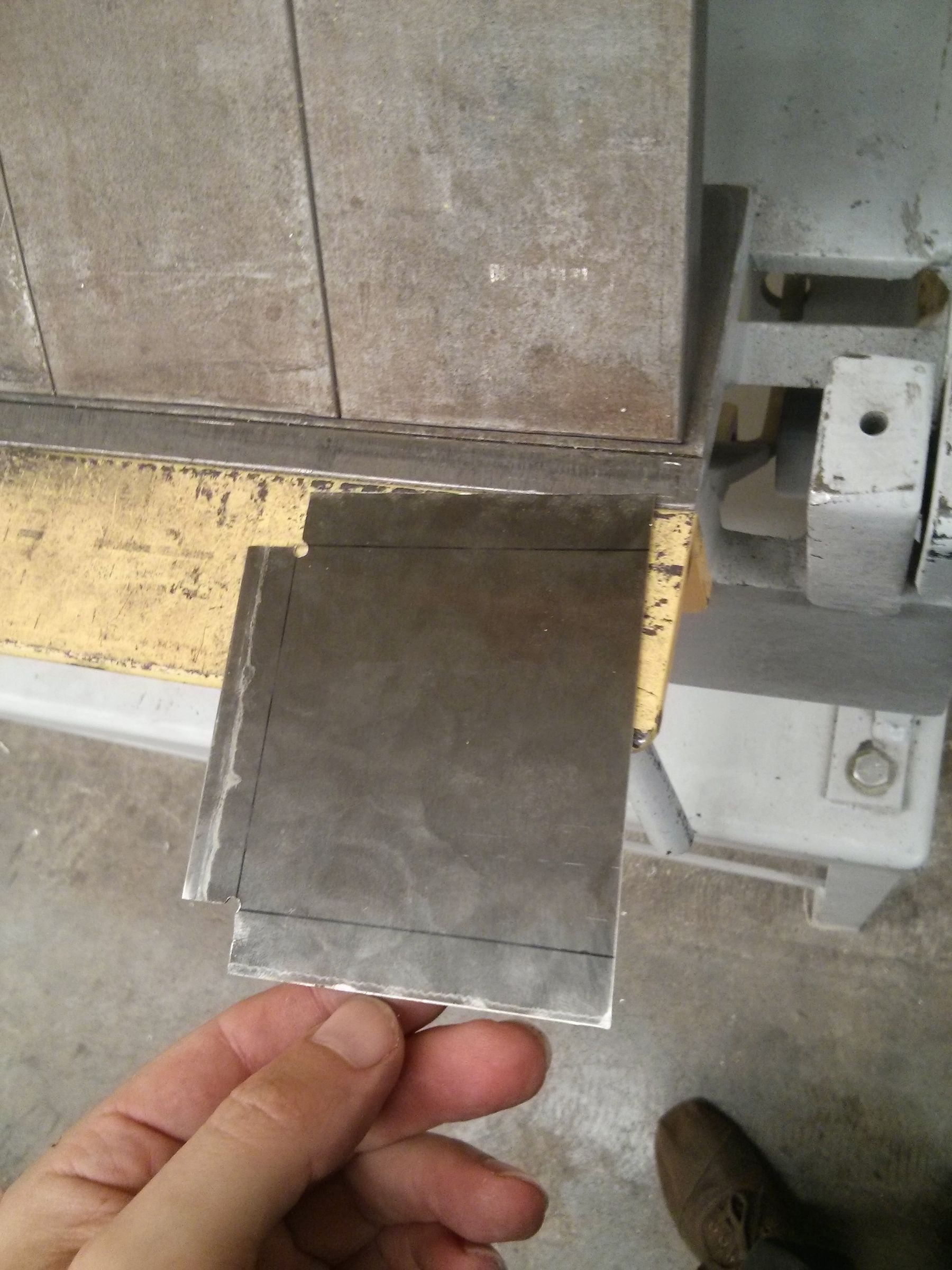 A Riveted Metal Box With Lid 11 Steps Instructables