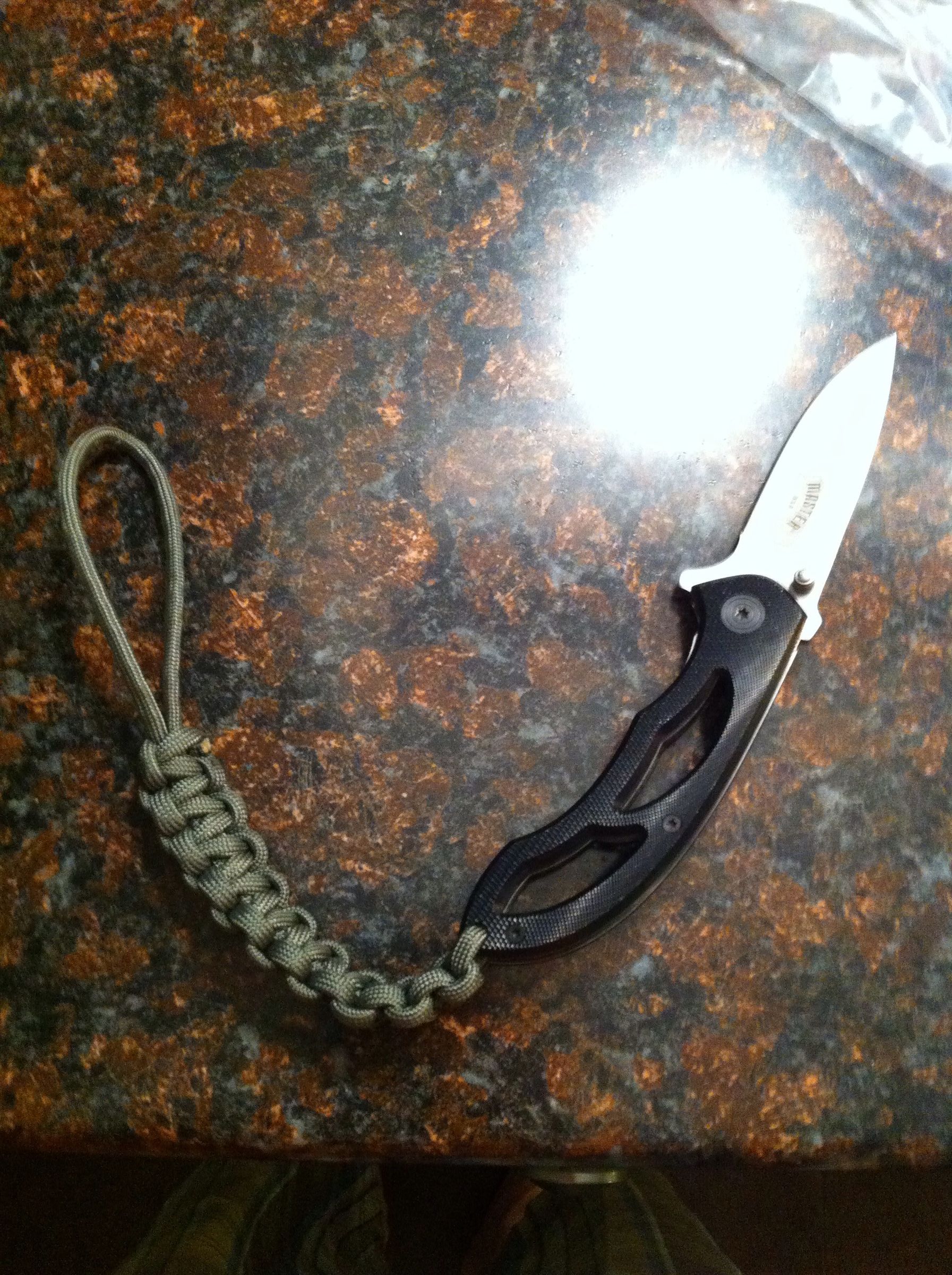 Knife Bracelet 5 Steps Instructables