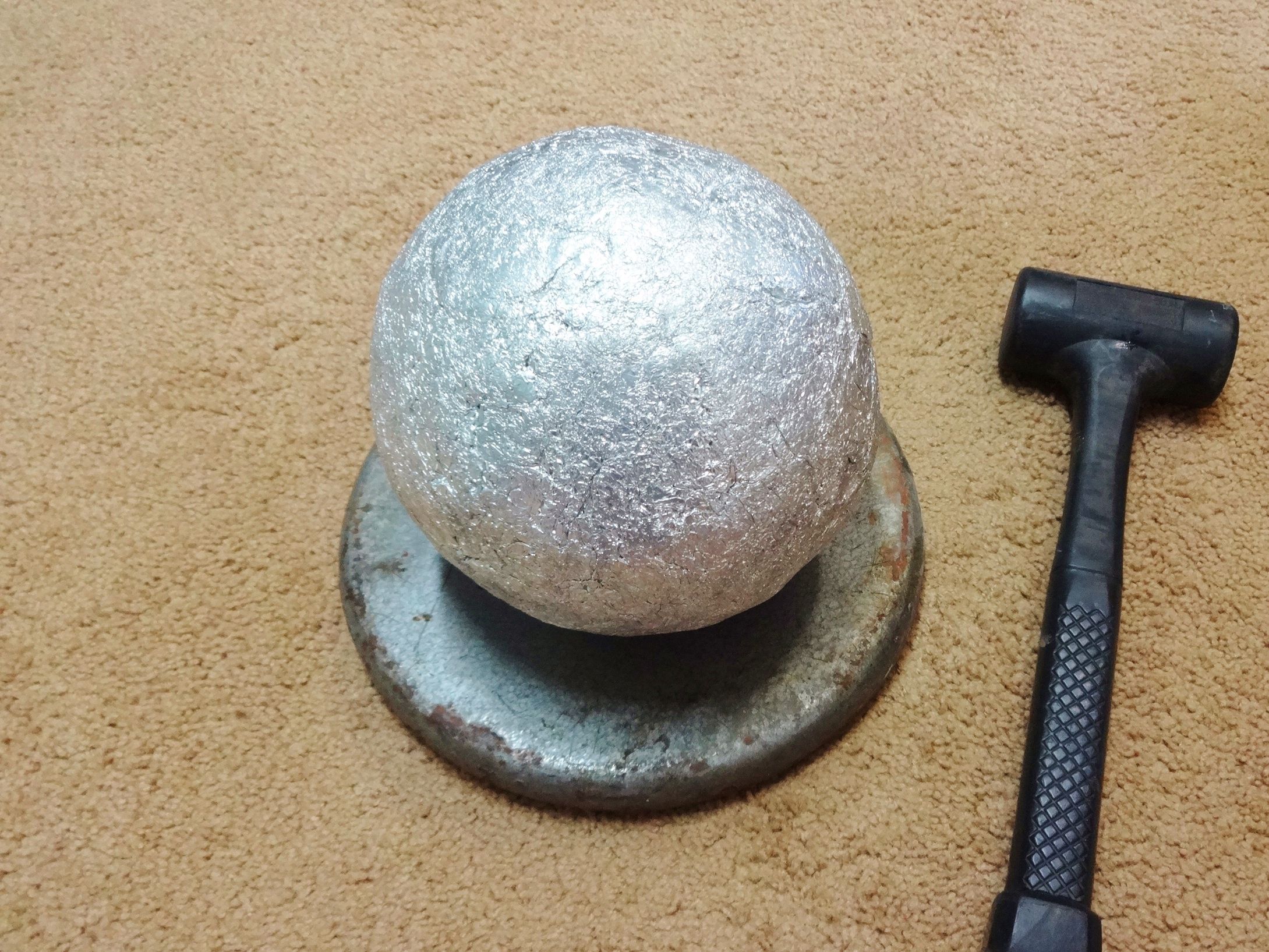 How to Make a Polished Aluminum Foil Ball 8 Steps (with Pictures
