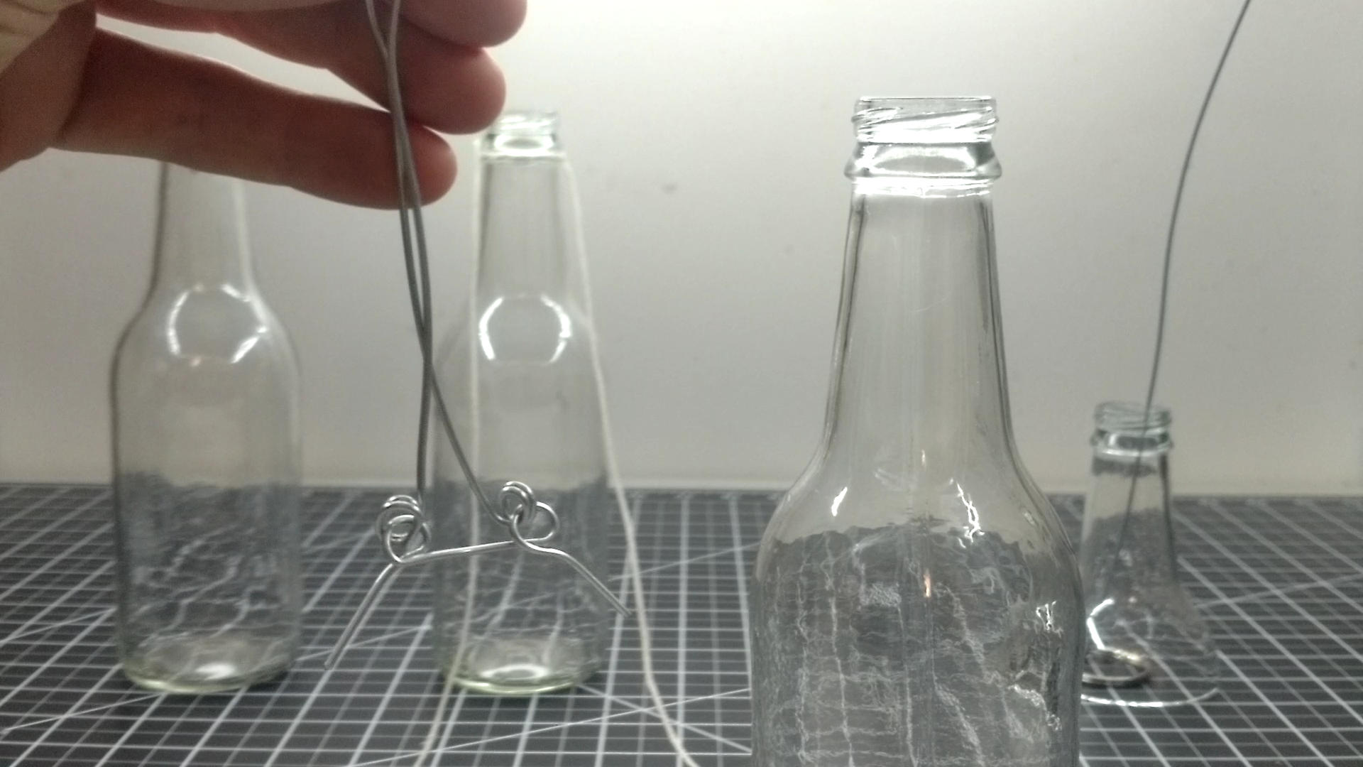 Hang a Glass Bottle 4 Ways 6 Steps Instructables