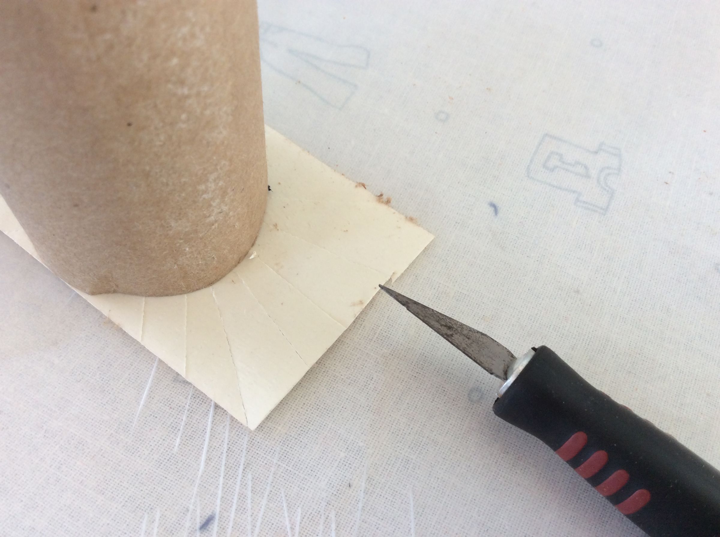 Large Cardboard Candy Canes 9 Steps Instructables