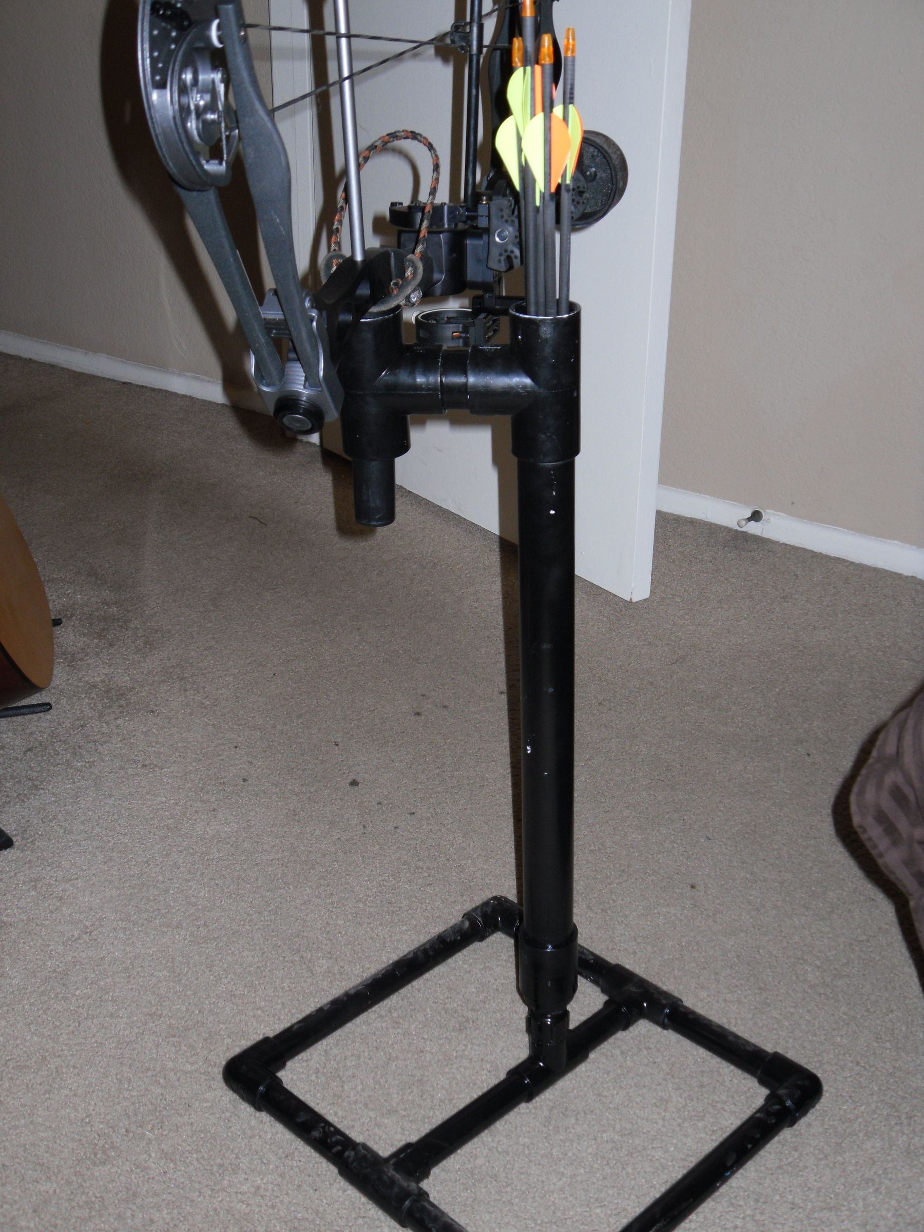 PVC Bow Stand and Quiver 6 Steps Instructables