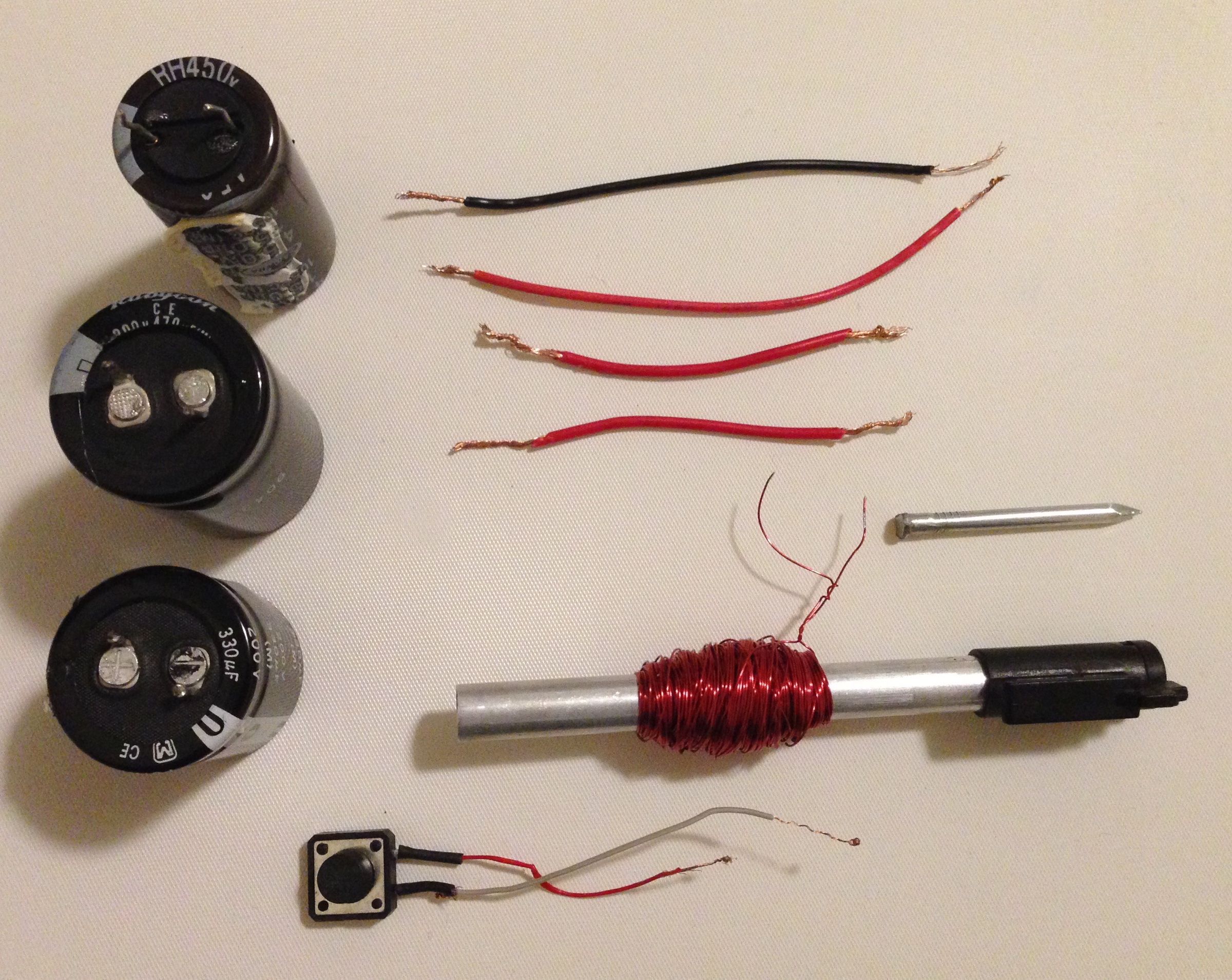 Airsoft Gun Coil Gun 11 Steps Instructables