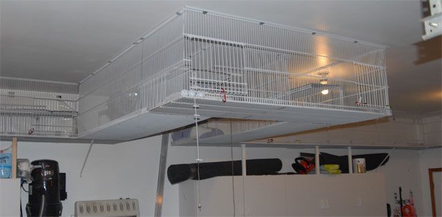 garage cat enclosure