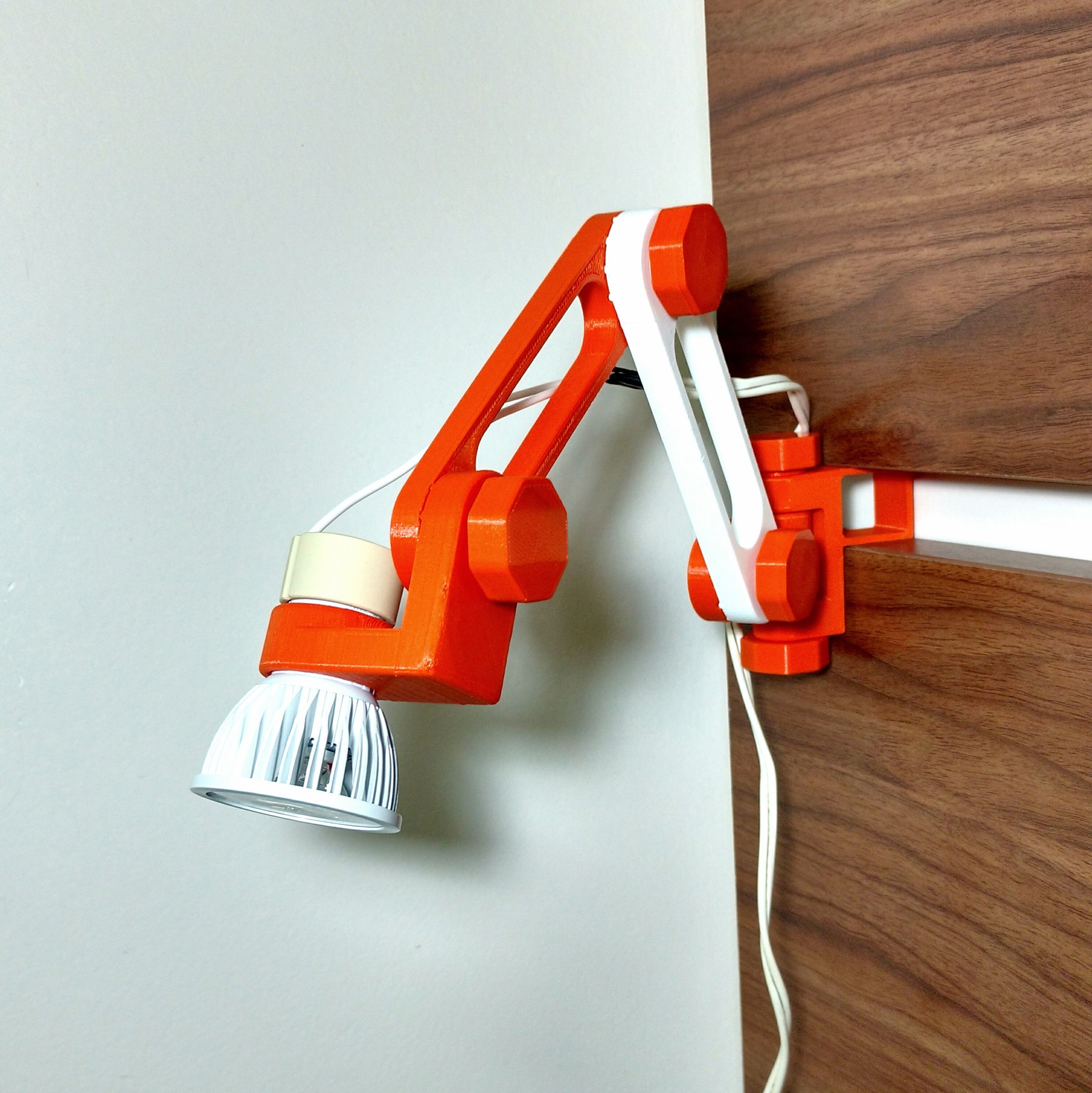 3D Printed Articulating LED Lamp 5 Steps (with Pictures) Instructables
