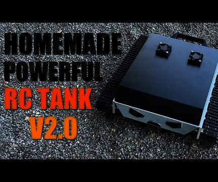 How to Build a DIY Powerful Metal Rc Robot Tank V2.0 : 4 Steps ...