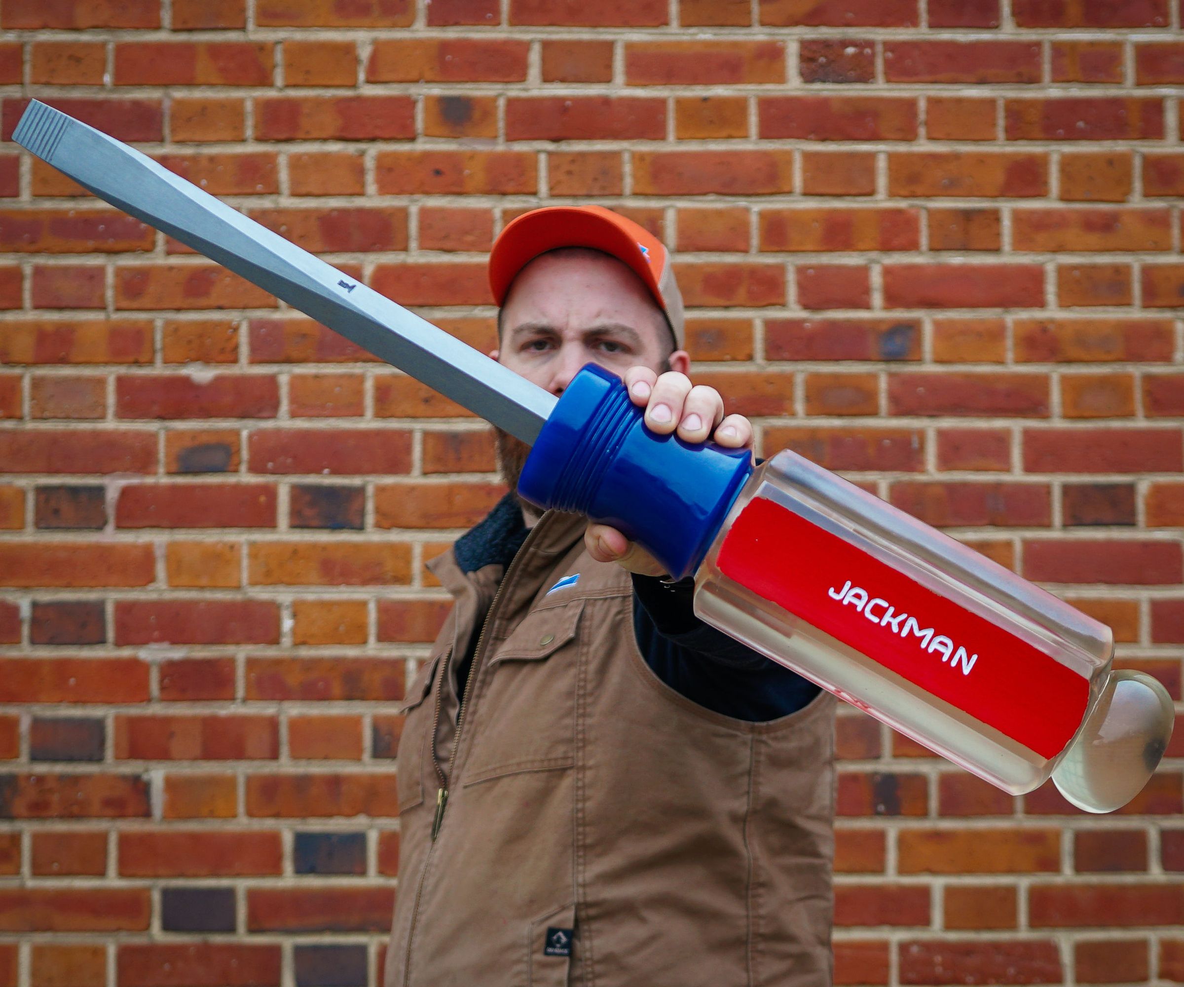 Giant Epoxy Resin Handle Screwdriver