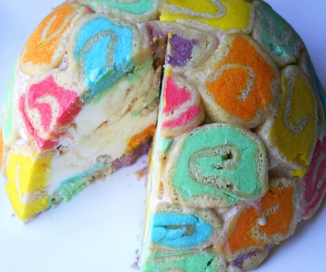 How to Make a Rainbow Bombe Cake 9 Steps (with Pictures) Instructables