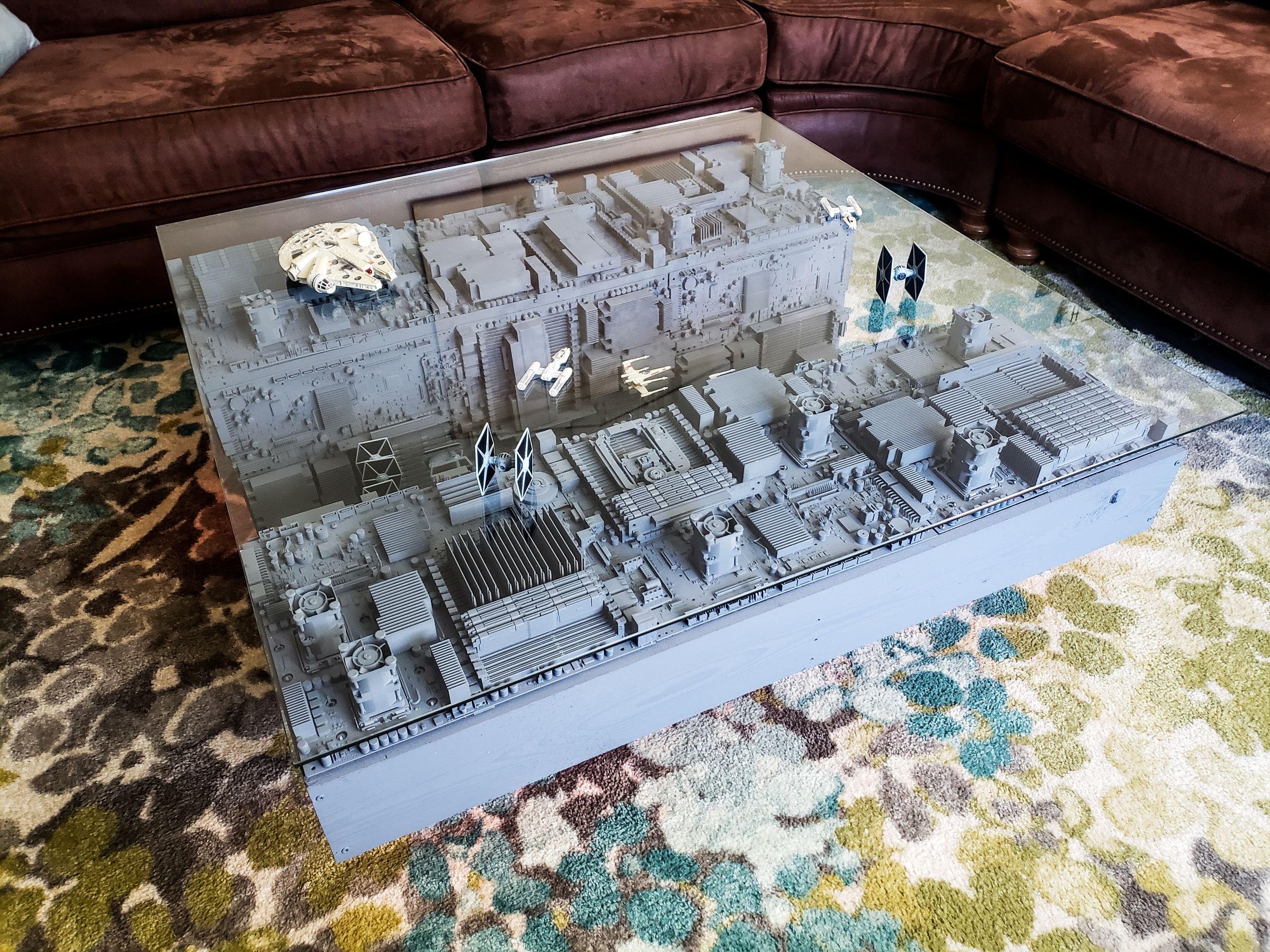 Death Star Trench Run Table 8 Steps With Pictures Instructables