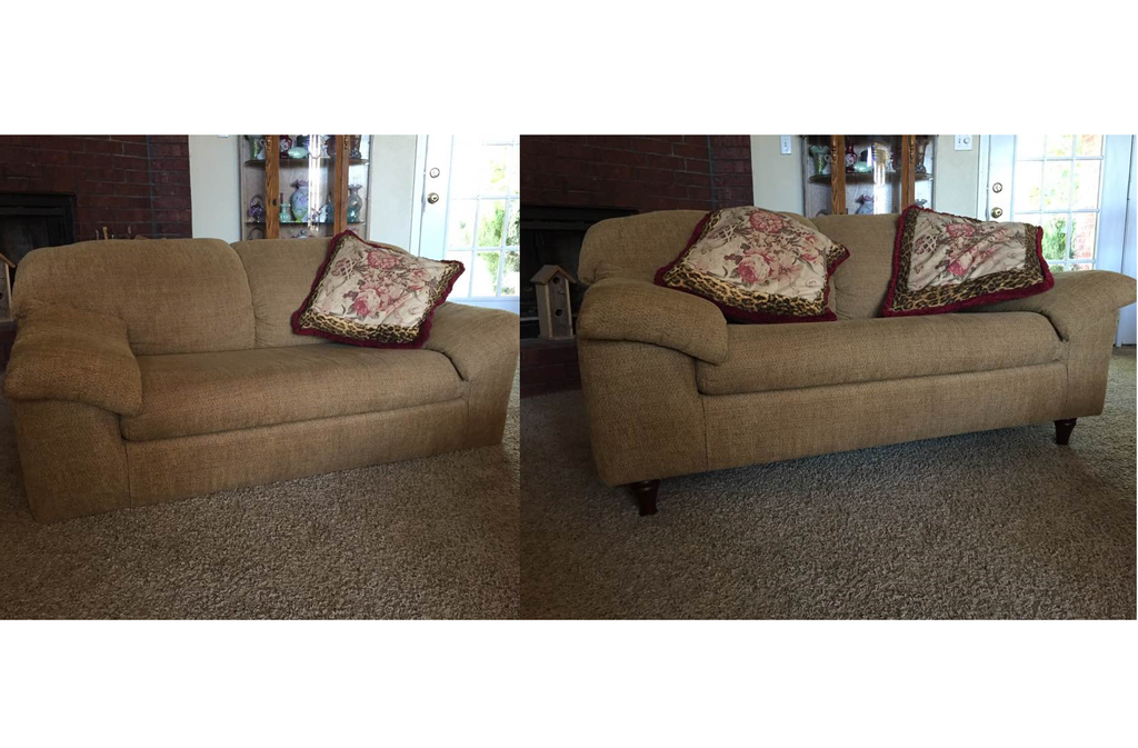 Couch Legs Adding Or Changing 5 Steps With Pictures Instructables Couch Legs Adding Or Changing 5, How To Add Sofa Legs