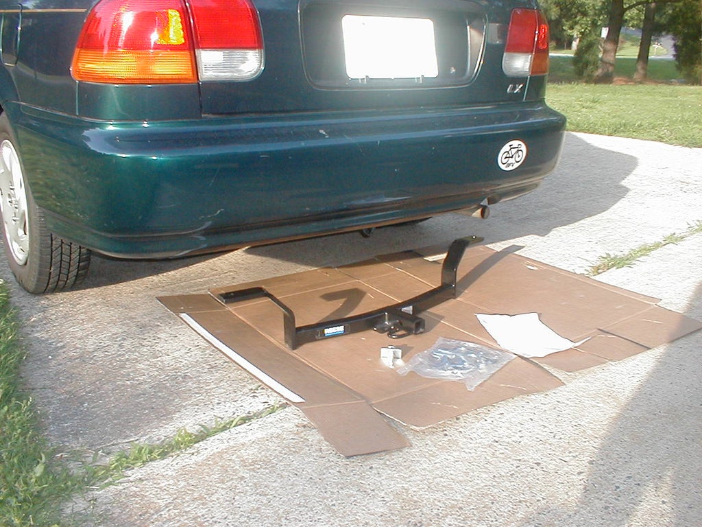 Installing A Trailer Hitch On A Small Car 3 Steps With Pictures Instructables