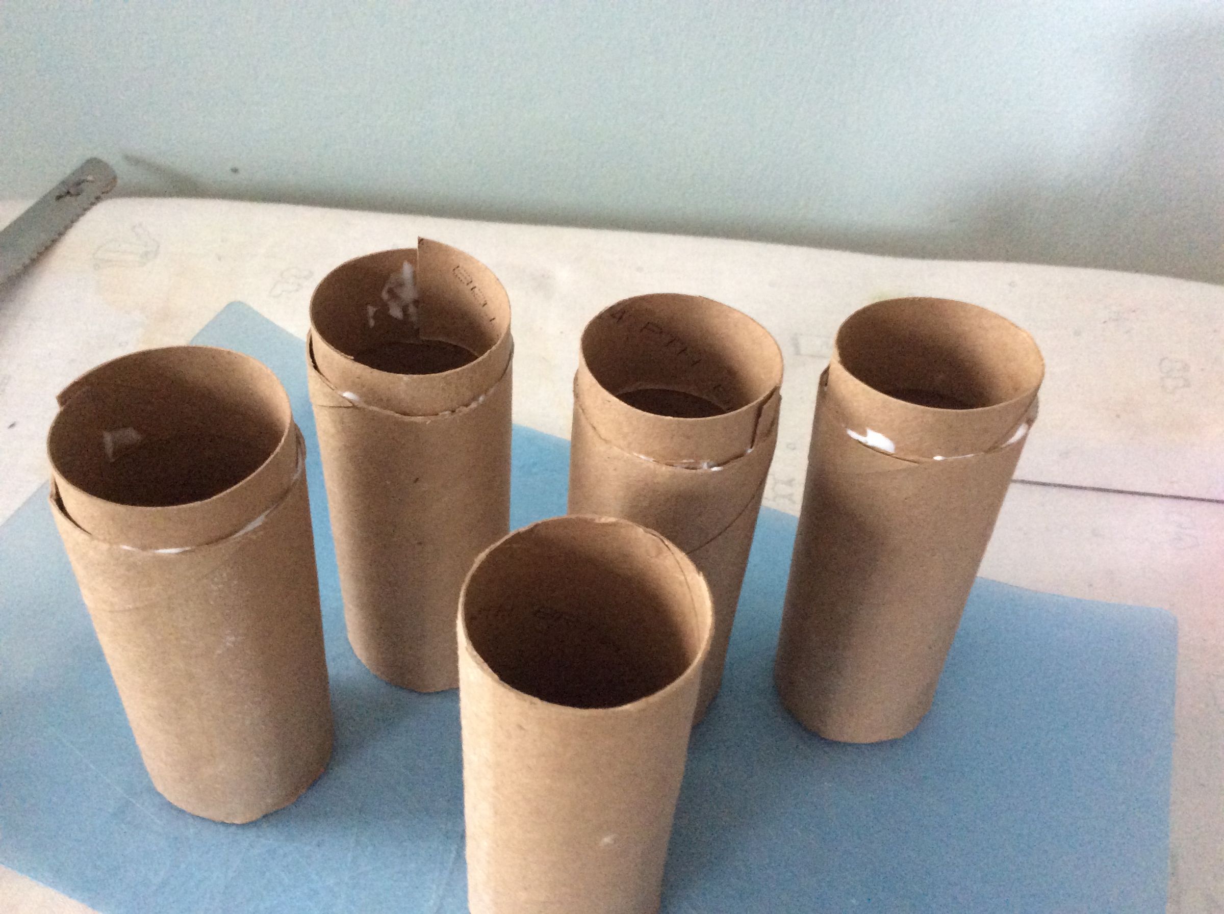 Large Cardboard Candy Canes 9 Steps Instructables